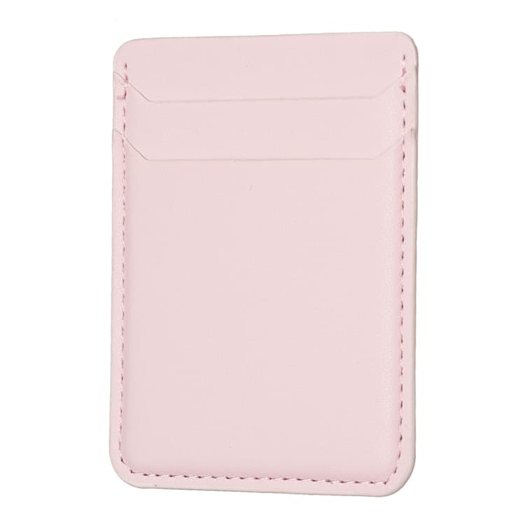 BFK12 R20 Texture Card Bag Mobile Phone Back Sticker(Pink) - Immagine 1