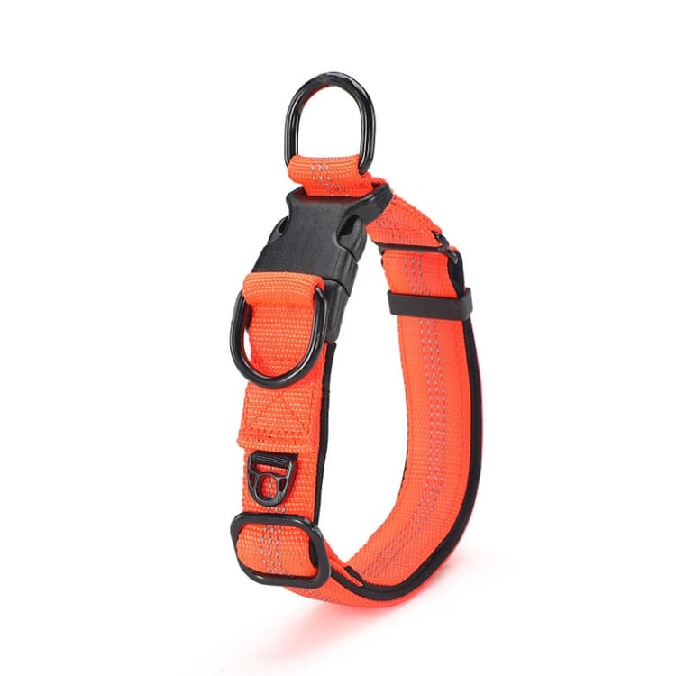 Collare telescopico per cani CW1100, specifica: XL 35-55 cm (arancione) - Immagine 1