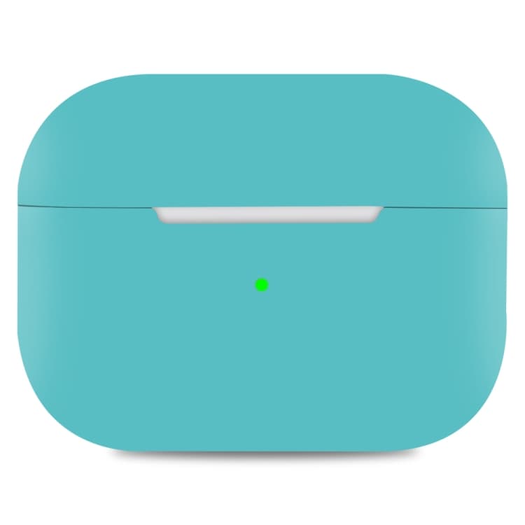 Custodia protettiva in silicone divisa per AirPods Pro 2 (Verde Menta) - Immagine 1