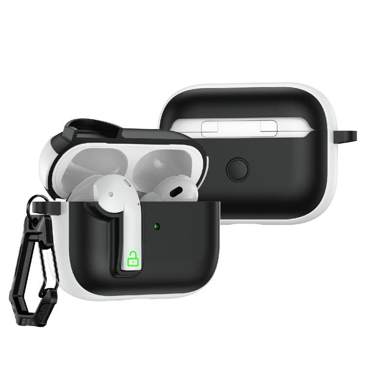 Custodia protettiva per auricolari AirPods Pro Colorful Lock (Bianca) - Immagine 1