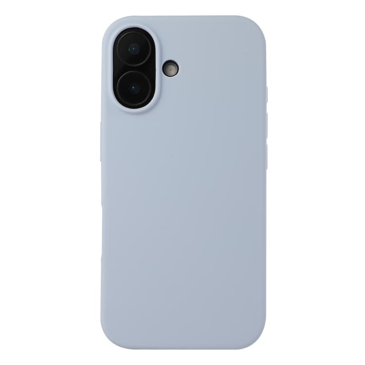For iPhone 16 Liquid Silicone Phone Case(Lilac Purple) - Immagine 1