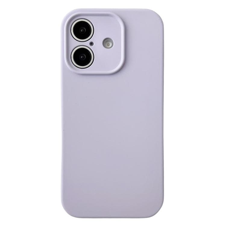 For iPhone 16 PU Hybrid TPU MagSafe IC Chip Phone Case(Purple) - Immagine 1
