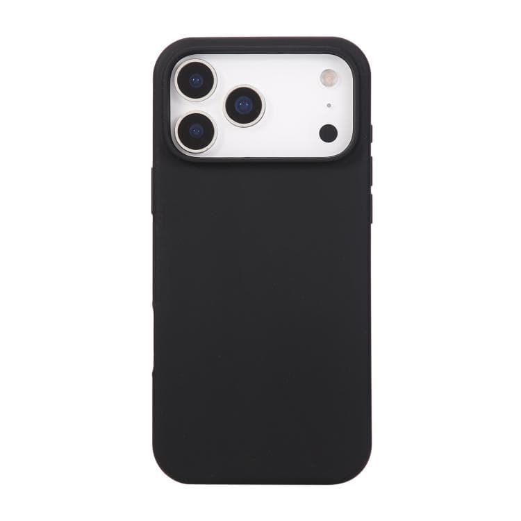 For iPhone 17 Pro Max Liquid Silicone Phone Case(Black) - Immagine 1