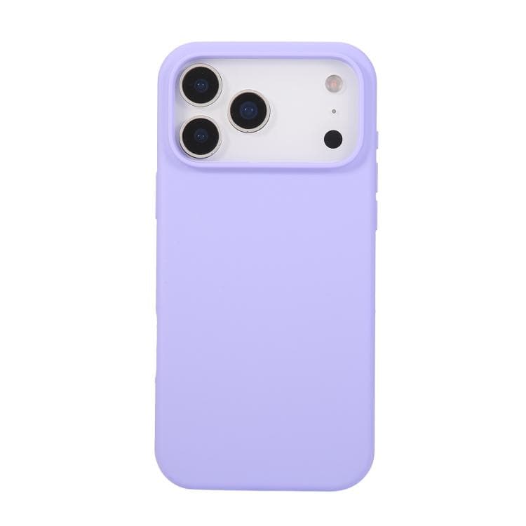 For iPhone 17 Pro Max Liquid Silicone Phone Case(Purple) - Immagine 1