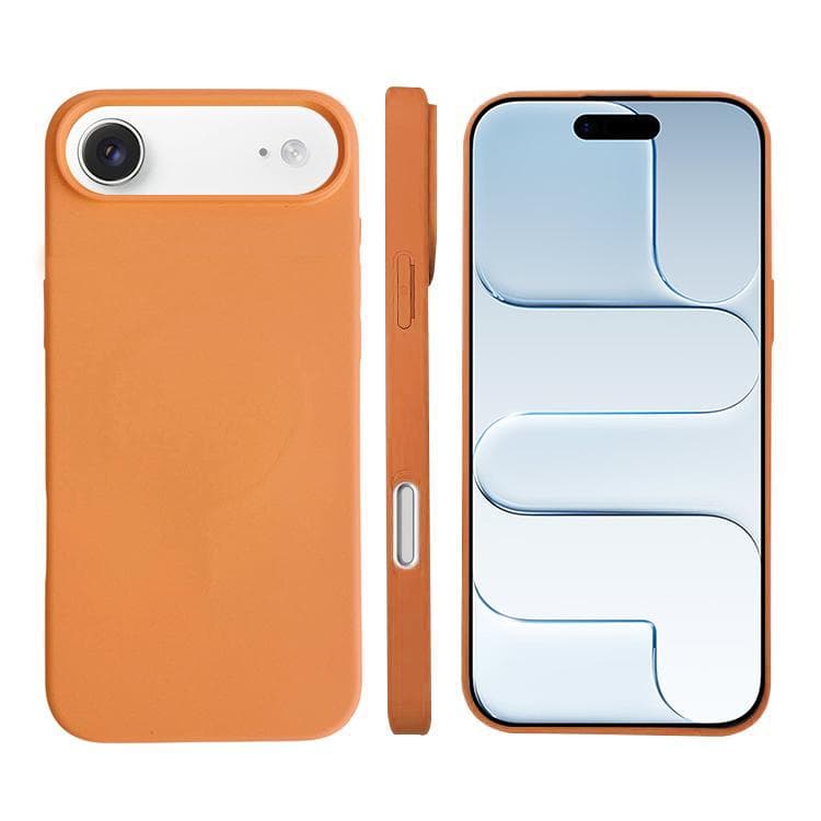 For iPhone Air Liquid Silicone Phone MagSafe Case(Orange) - Immagine 1