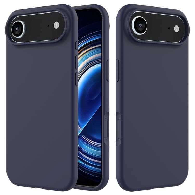 Custodia in silicone color solid per iPhone Air (Blu notte) - Immagine 1