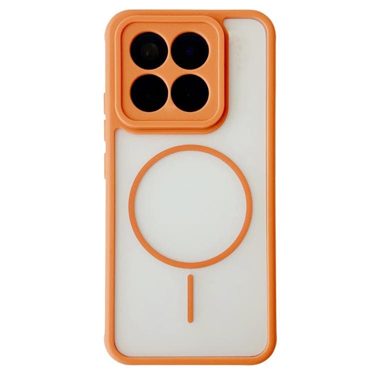 For Xiaomi 17 Cooling Skin Feel Magnetic Phone Case(Orange) - Immagine 1