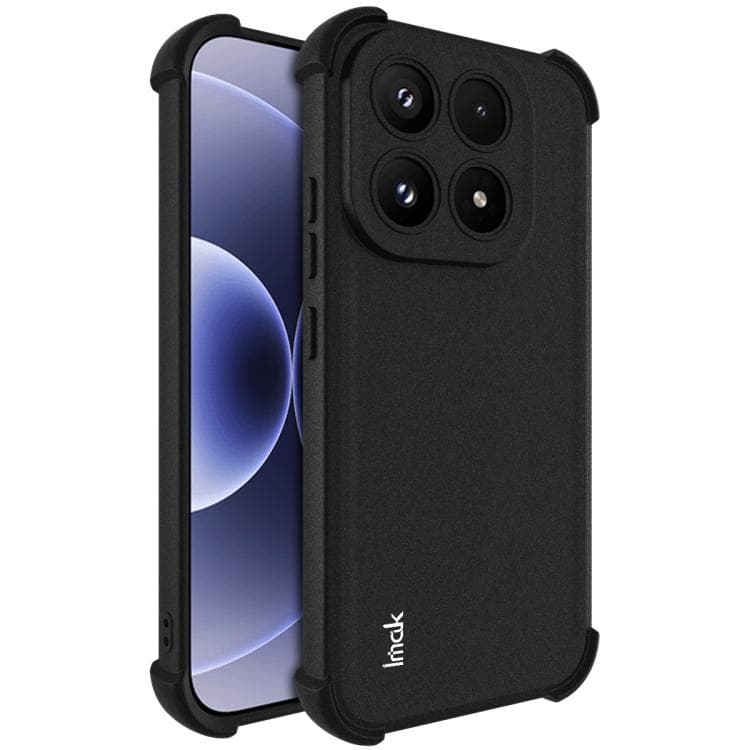 For Xiaomi 17 imak Shockproof Airbag TPU Phone Case(Matte Black) - Immagine 1