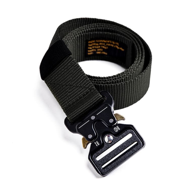 Maden S2001059 Cintura regolabile in tessuto intrecciato casual uomo (Nero) - Immagine 1