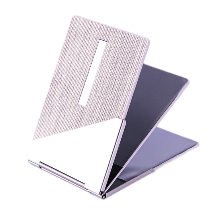 Motor Vehicle Driver License Metal Document Holder(Stripe Gray) - Immagine 1