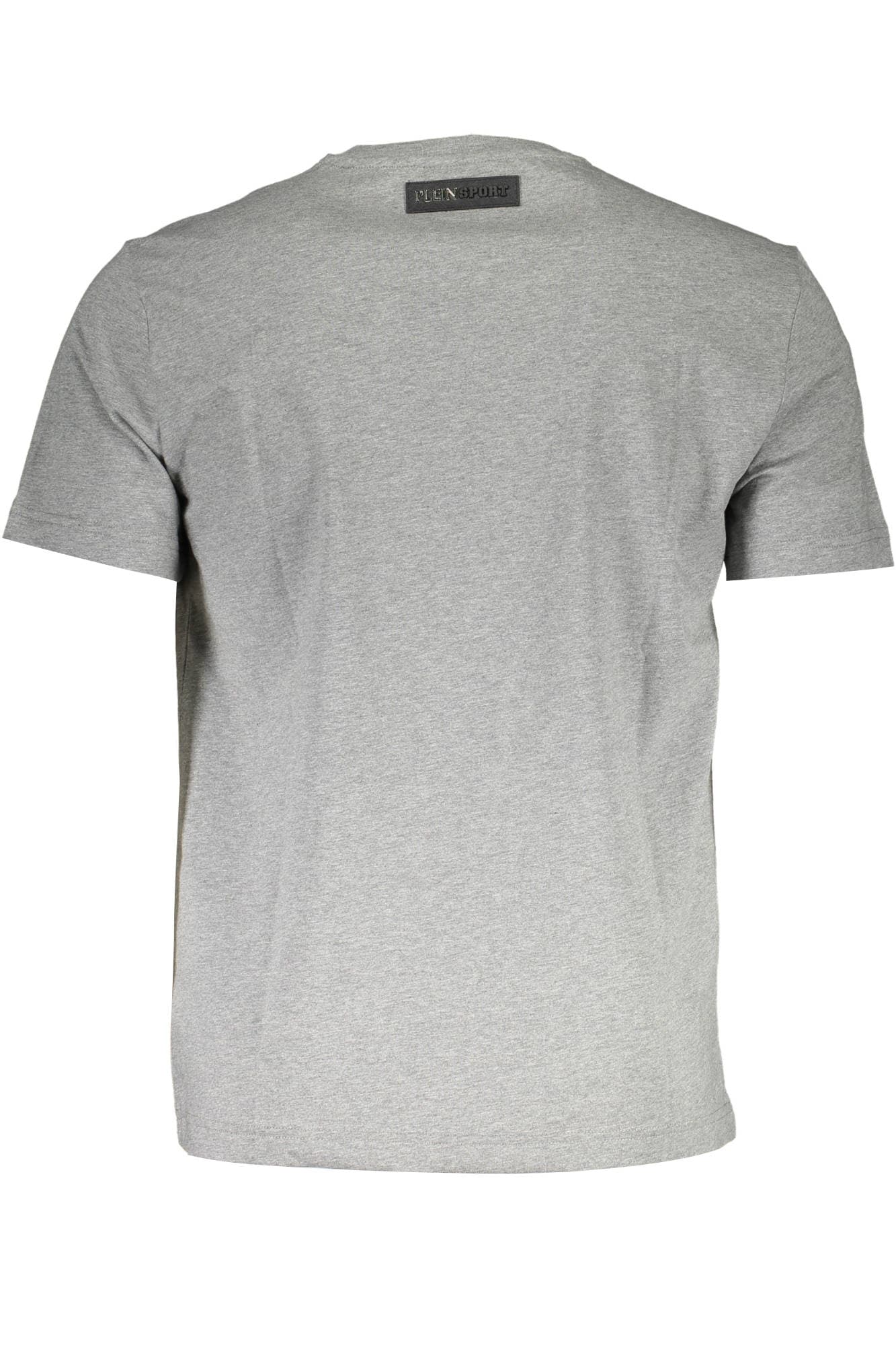 PLEIN SPORT T-SHIRT MANICHE CORTE UOMO GRIGIO - Miniatura 2
