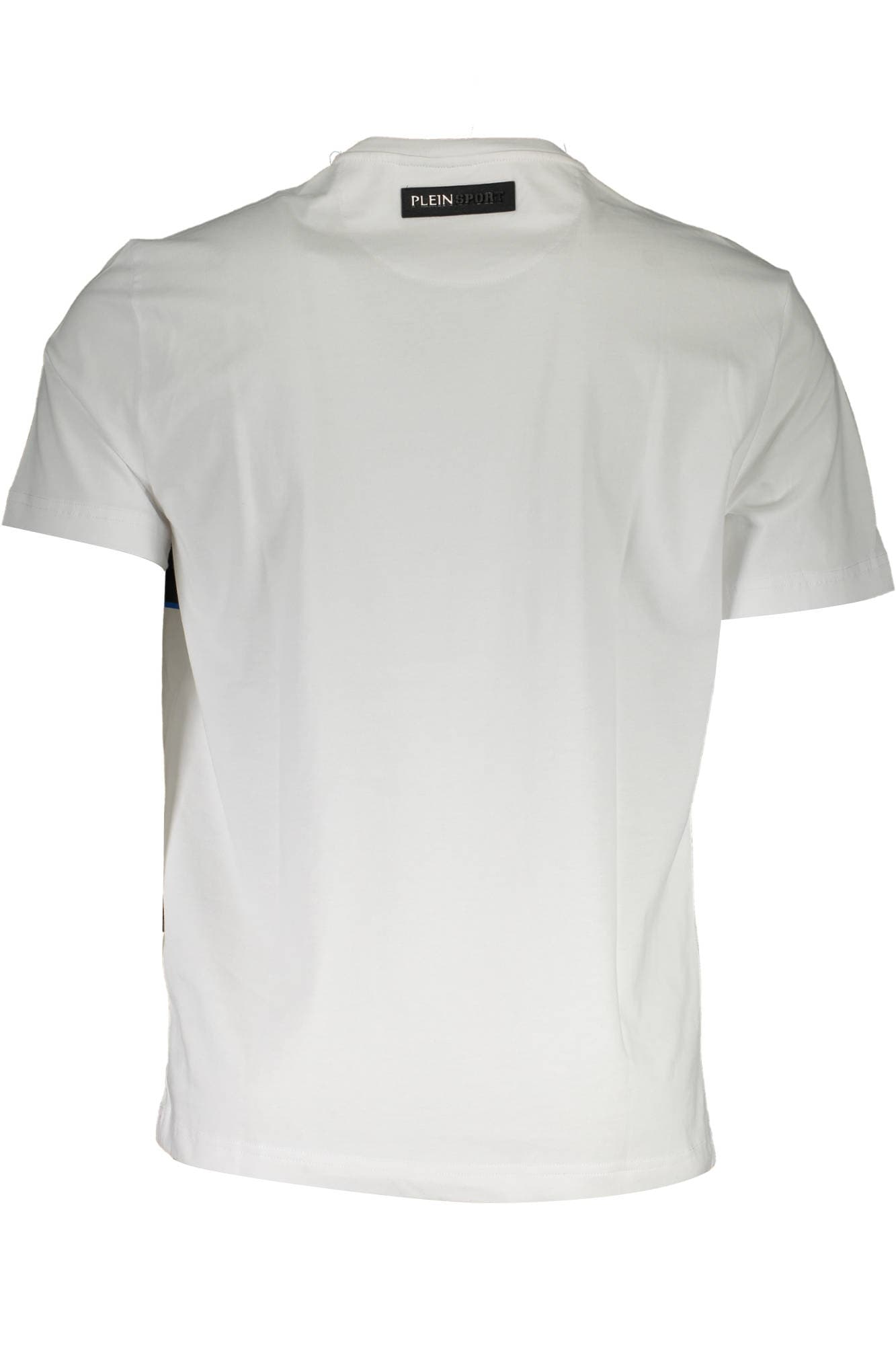 PLEIN SPORT T-SHIRT MANICHE CORTE UOMO BIANCO - Miniatura 2