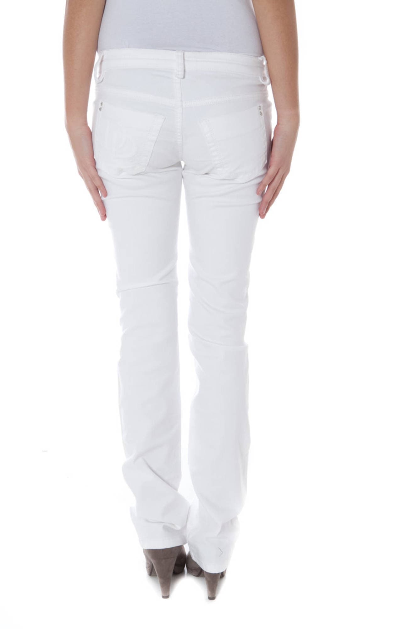 PHARD PANTALONE DONNA BIANCO - Miniatura 2
