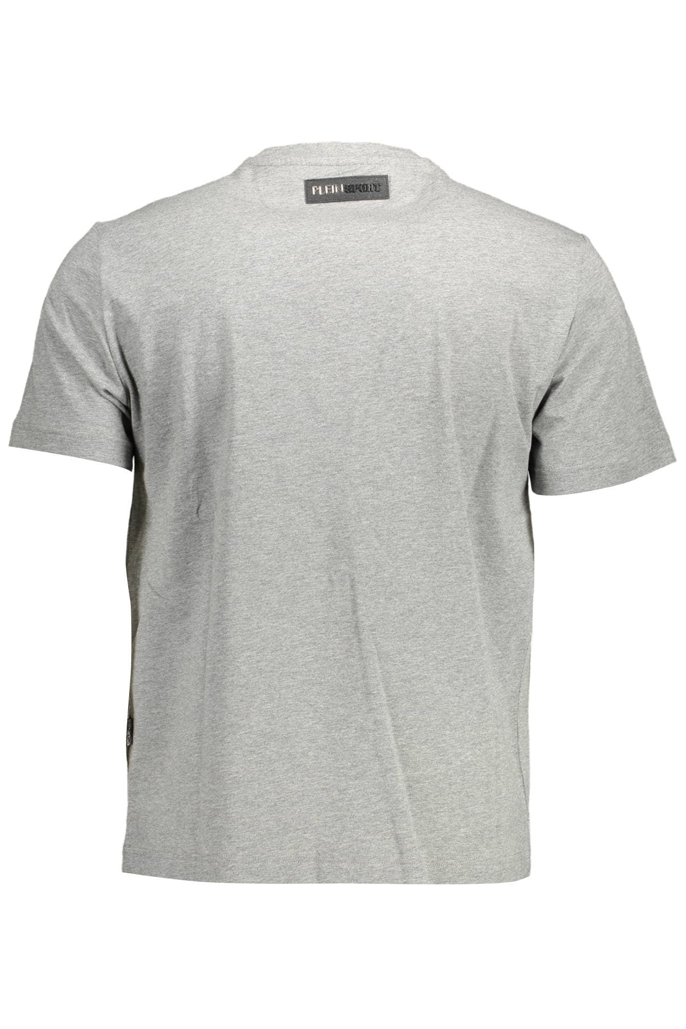 PLEIN SPORT T-SHIRT MANICHE CORTE UOMO GRIGIO - Miniatura 2
