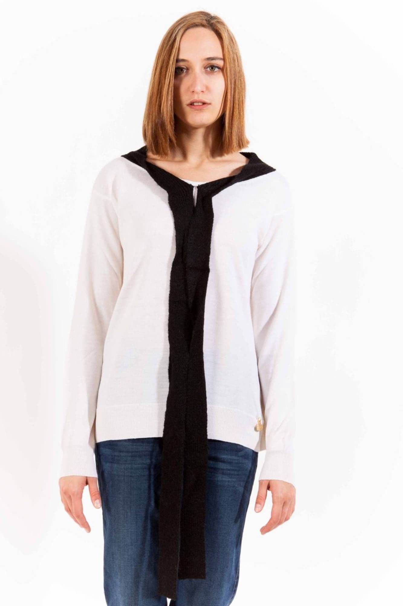 LOVE MOSCHINO MAGLIA DONNA BIANCO - Immagine principale