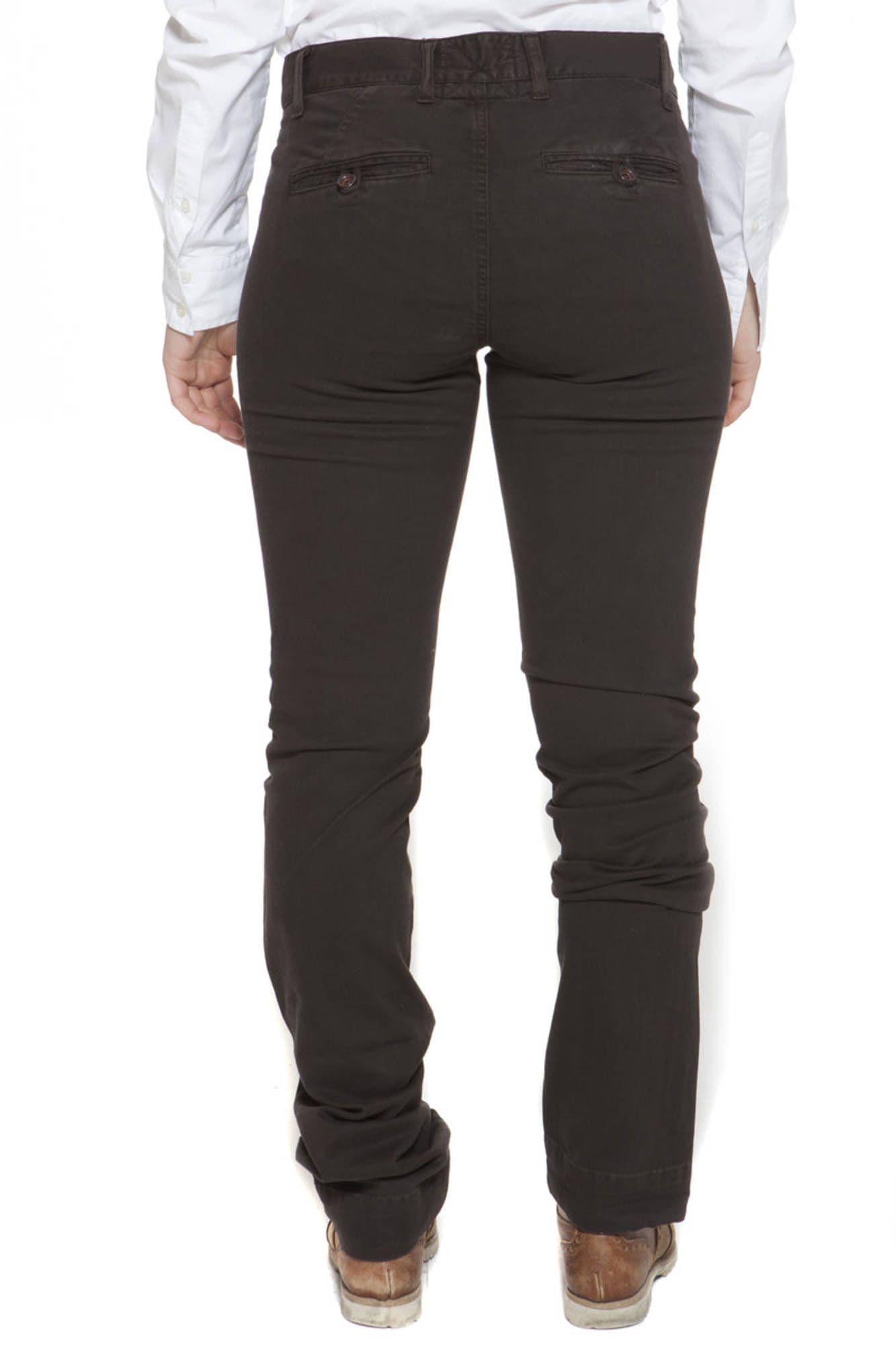 GANT PANTALONE DONNA MARRONE - Miniatura 2