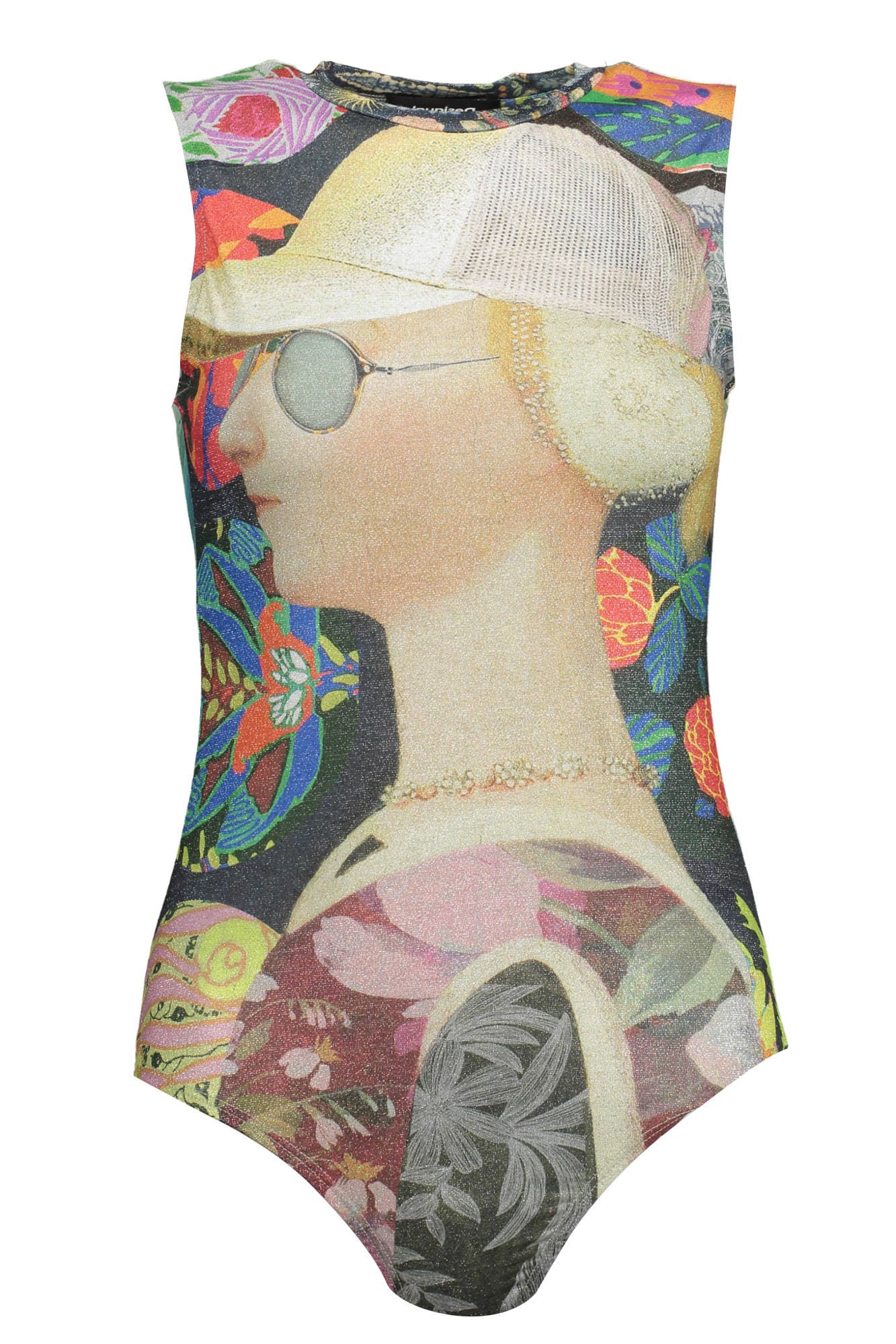 DESIGUAL BODY A CANOTTA DONNA VERDE - Immagine principale