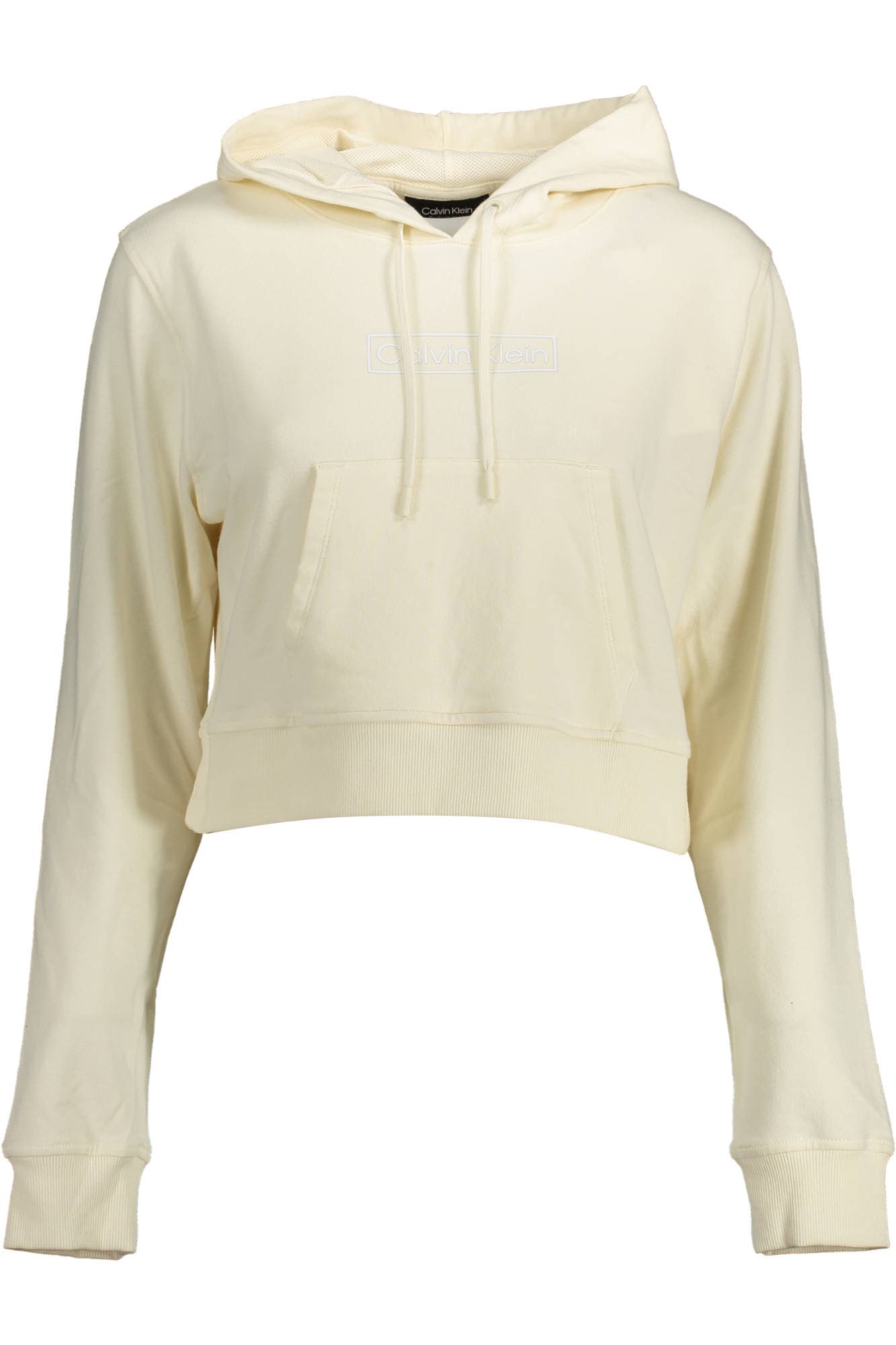CALVIN KLEIN FELPA SENZA ZIP DONNA BIANCO - Immagine principale