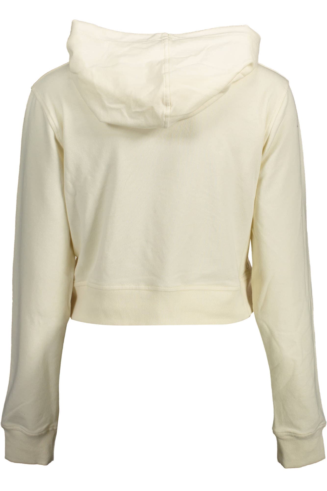 CALVIN KLEIN FELPA SENZA ZIP DONNA BIANCO - Miniatura 2