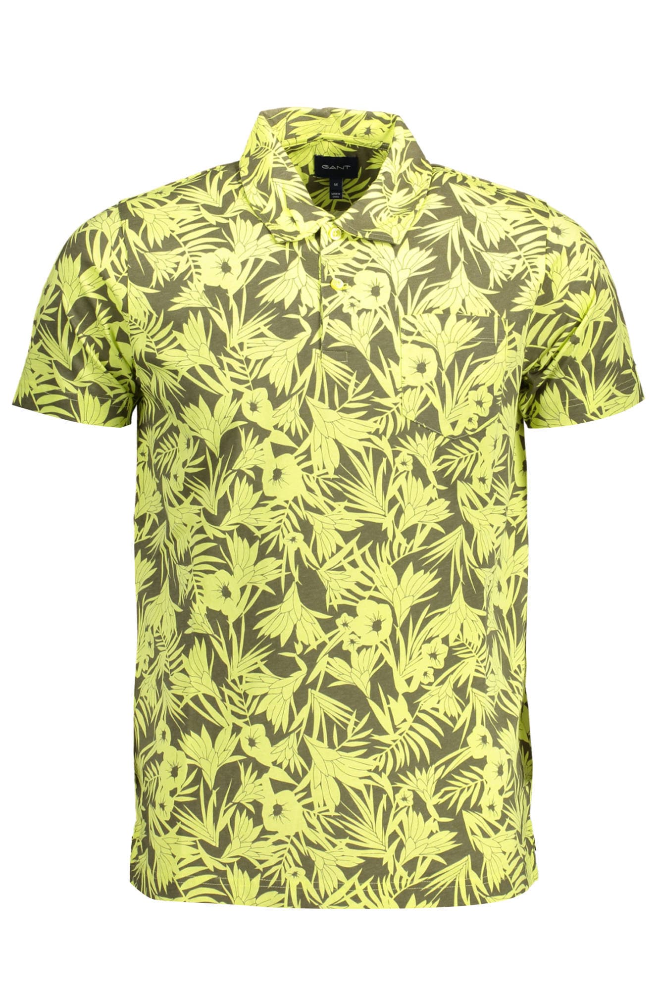 GANT POLO MANICHE CORTE UOMO GIALLO
