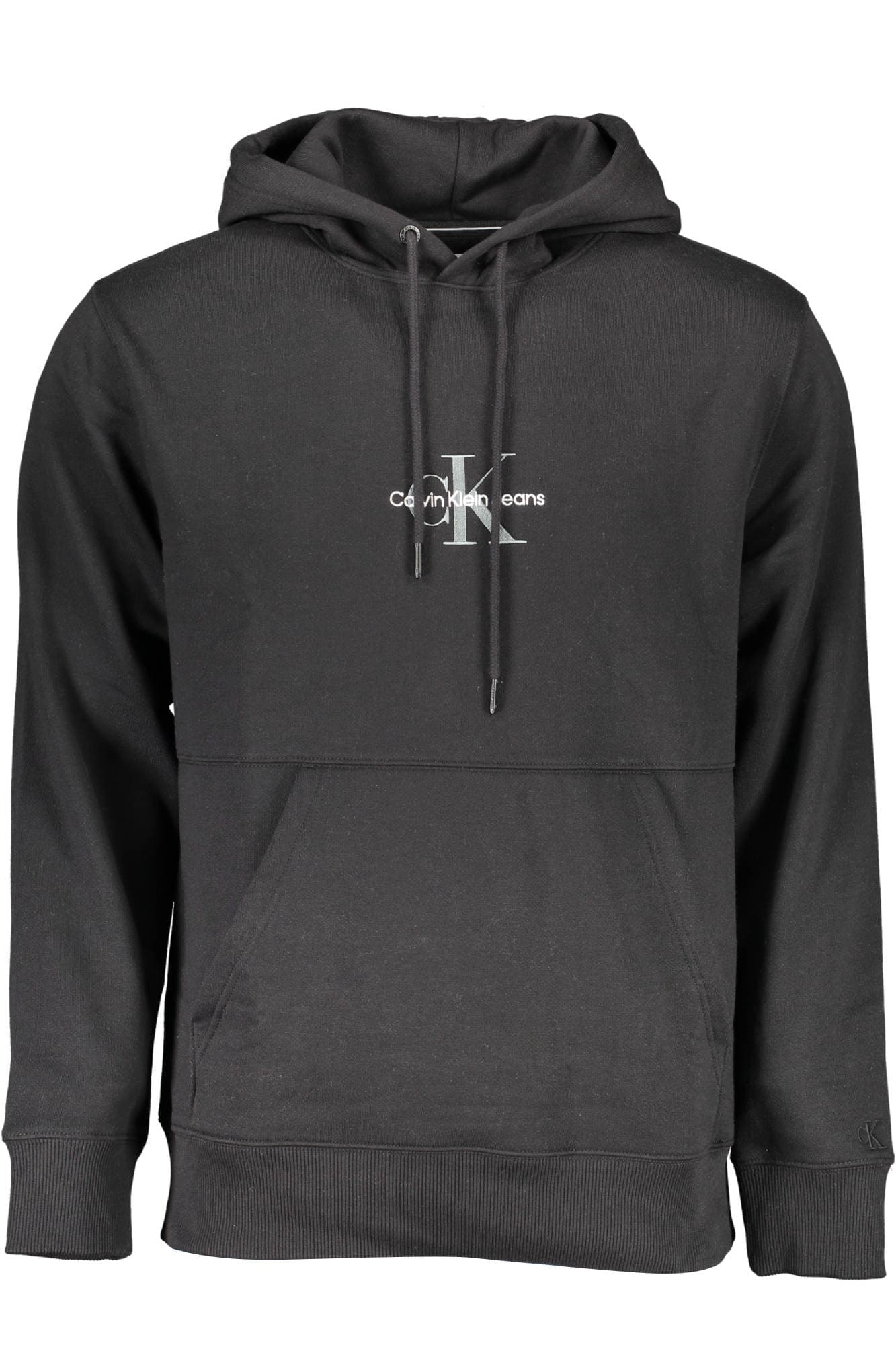 CALVIN KLEIN FELPA SENZA ZIP UOMO NERO