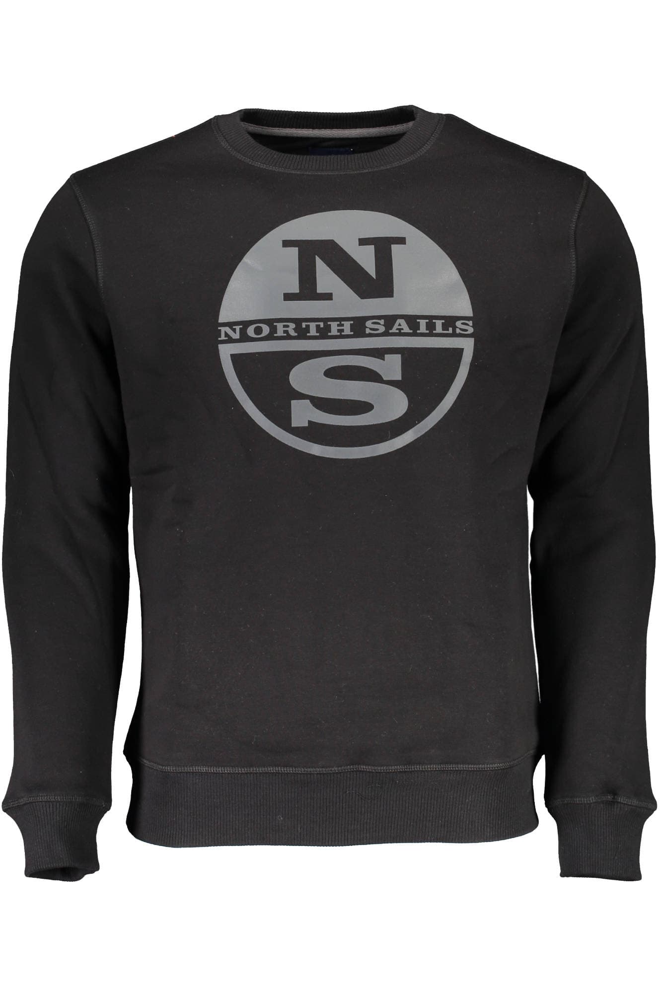 NORTH SAILS FELPA SENZA ZIP UOMO NERO