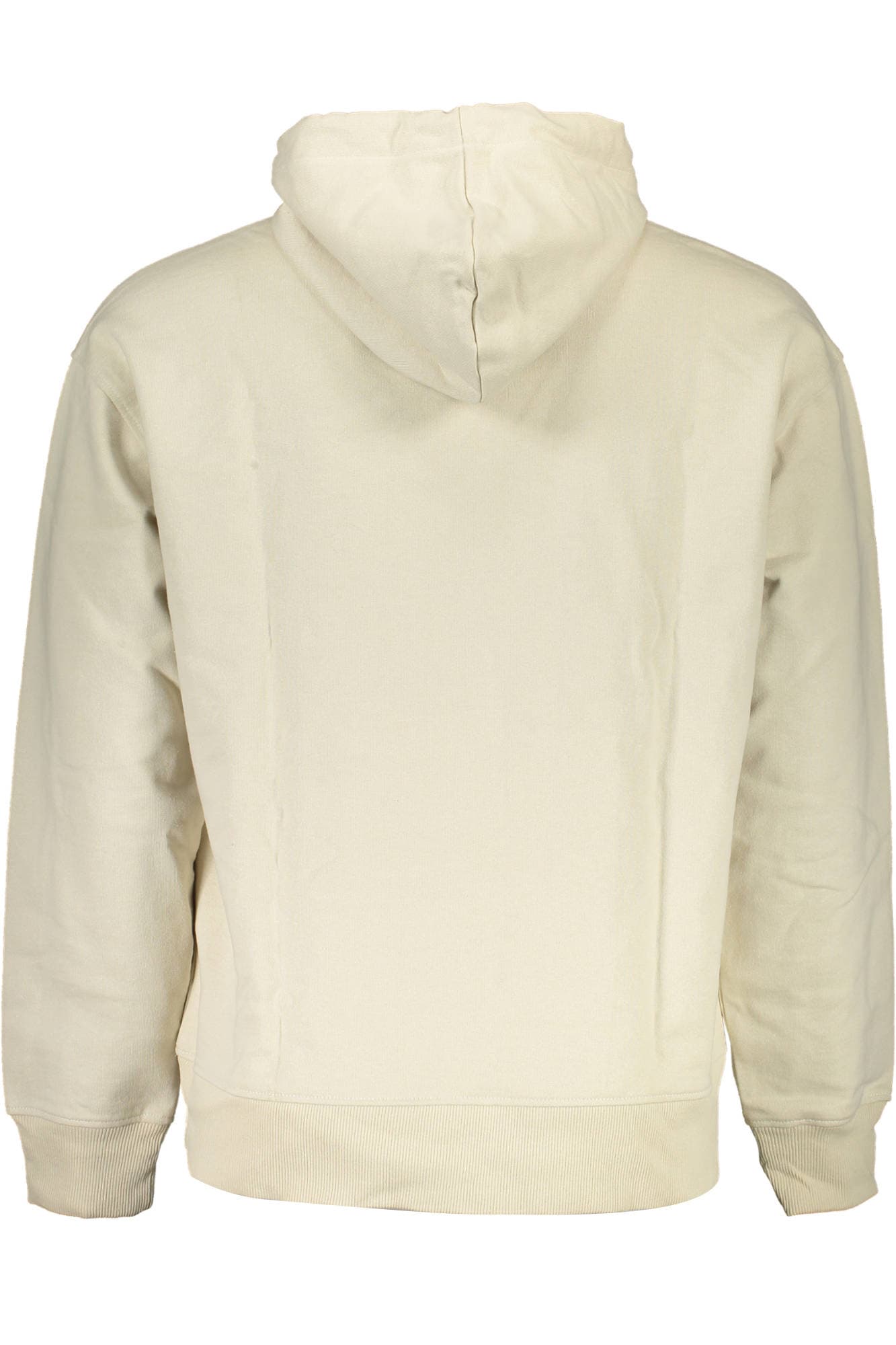 CALVIN KLEIN FELPA SENZA ZIP UOMO BEIGE - Miniatura 2