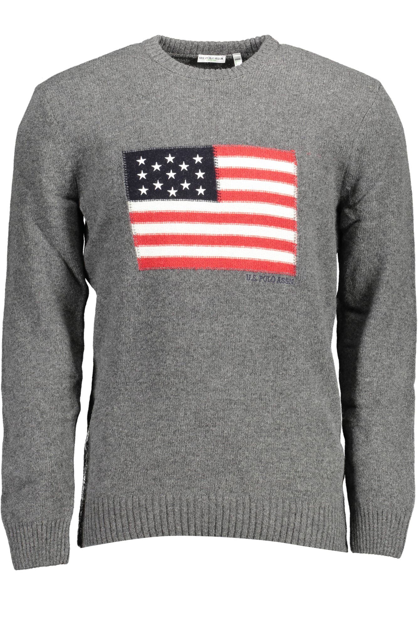 U.S. POLO ASSN. MAGLIONE UOMO GRIGIO