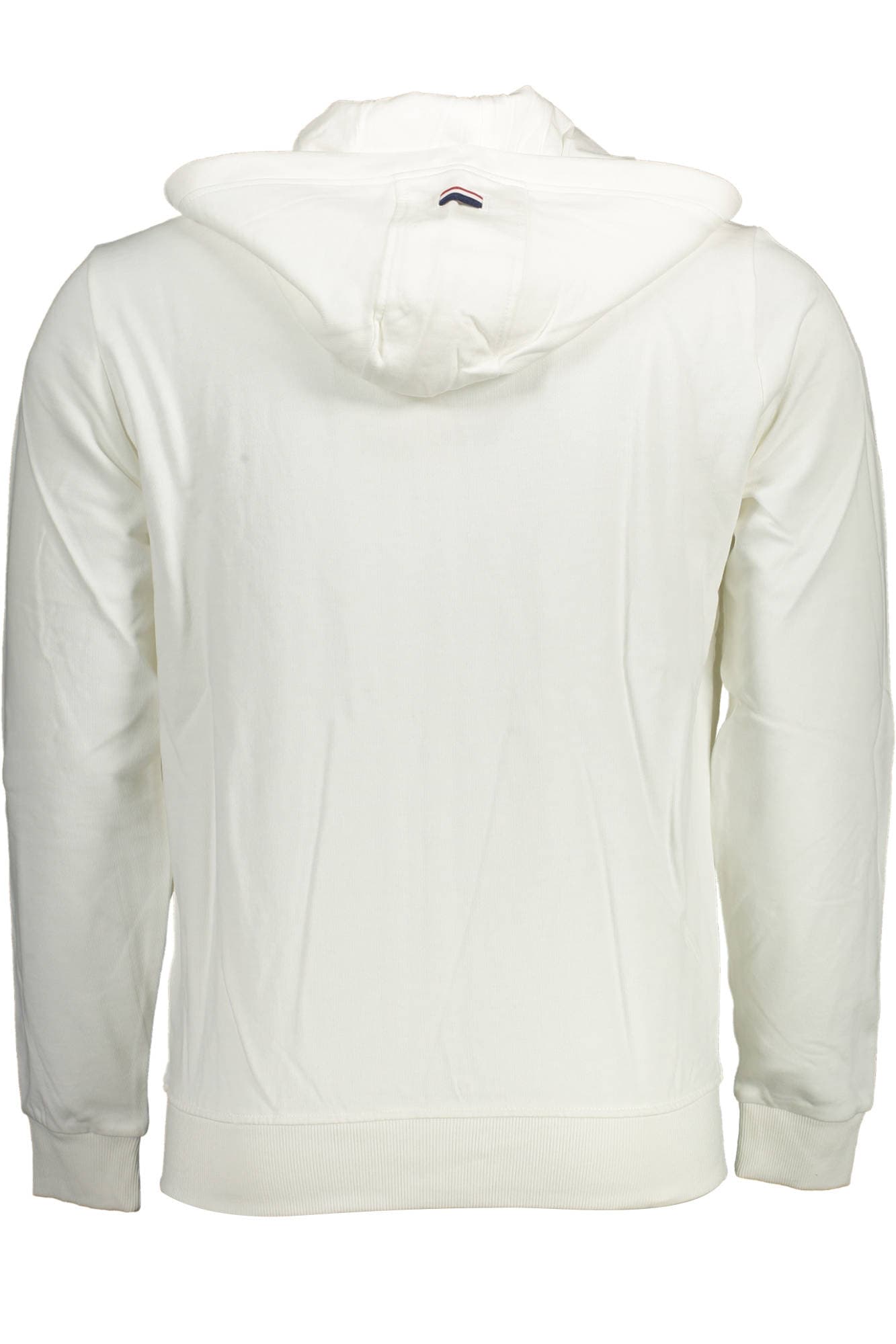 U.S. POLO ASSN. FELPA CON ZIP UOMO BIANCO - Miniatura 2