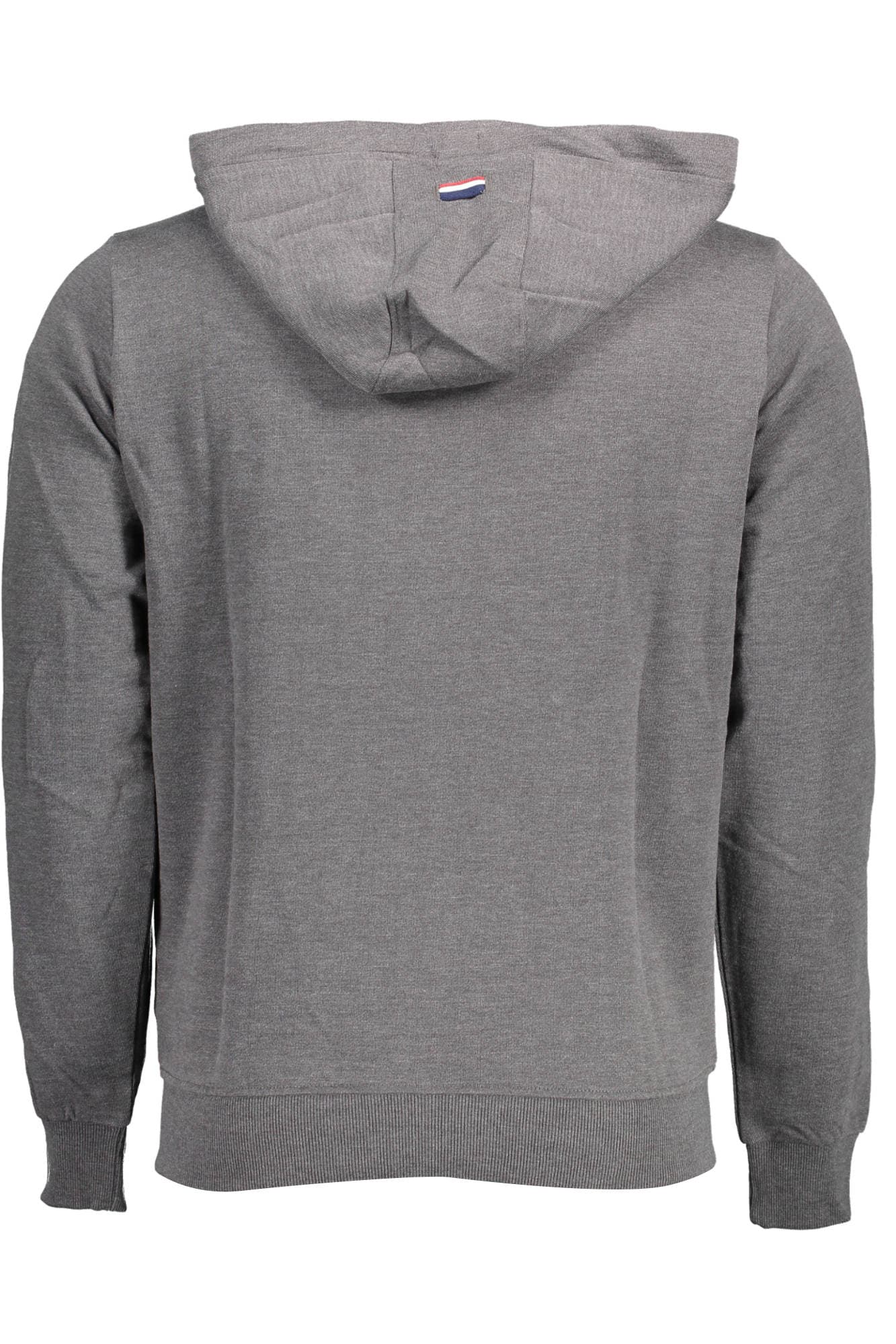 U.S. POLO ASSN. FELPA CON ZIP UOMO GRIGIO - Miniatura 2