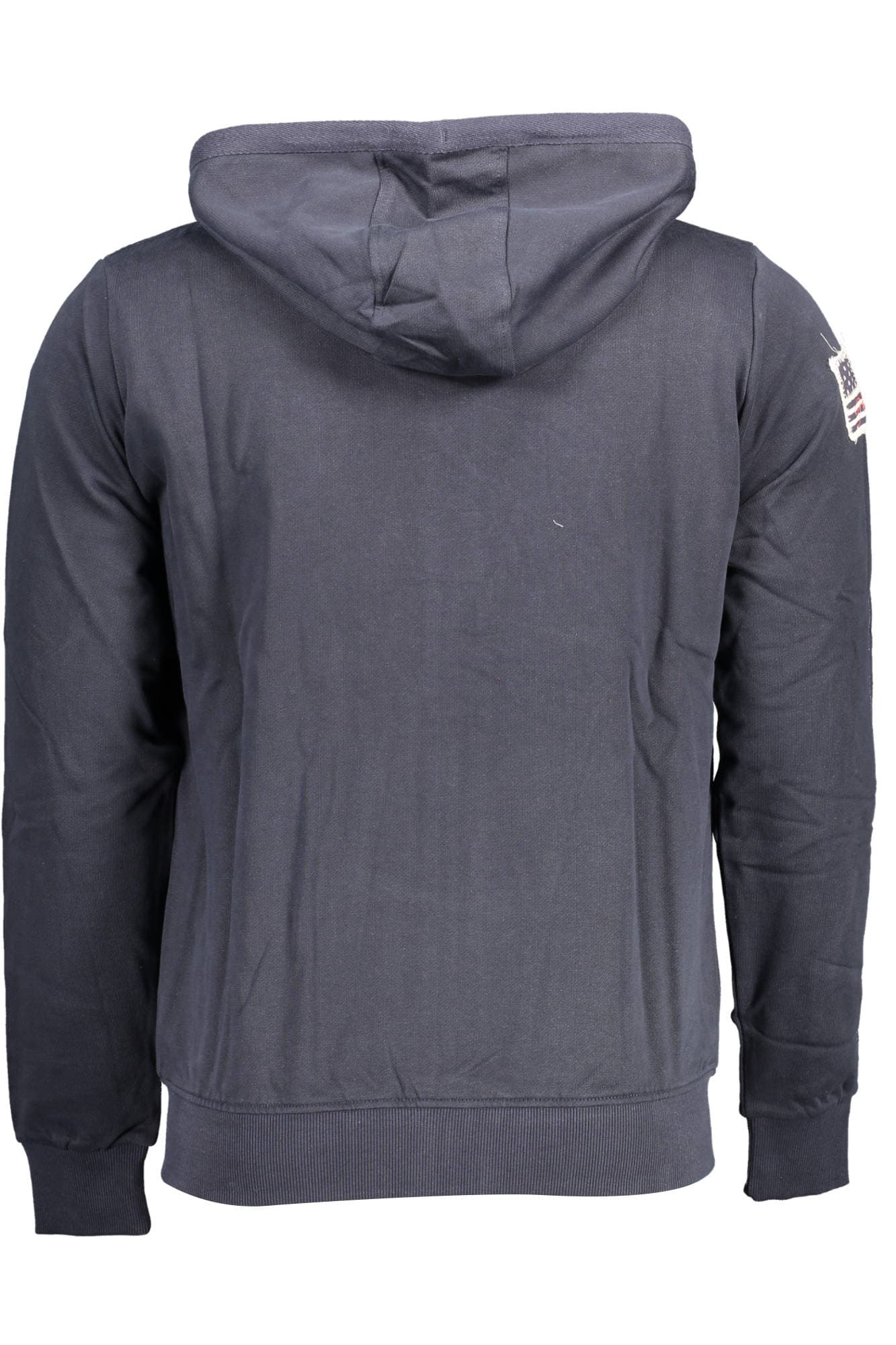 U.S. POLO ASSN. FELPA CON ZIP UOMO BLU - Miniatura 2