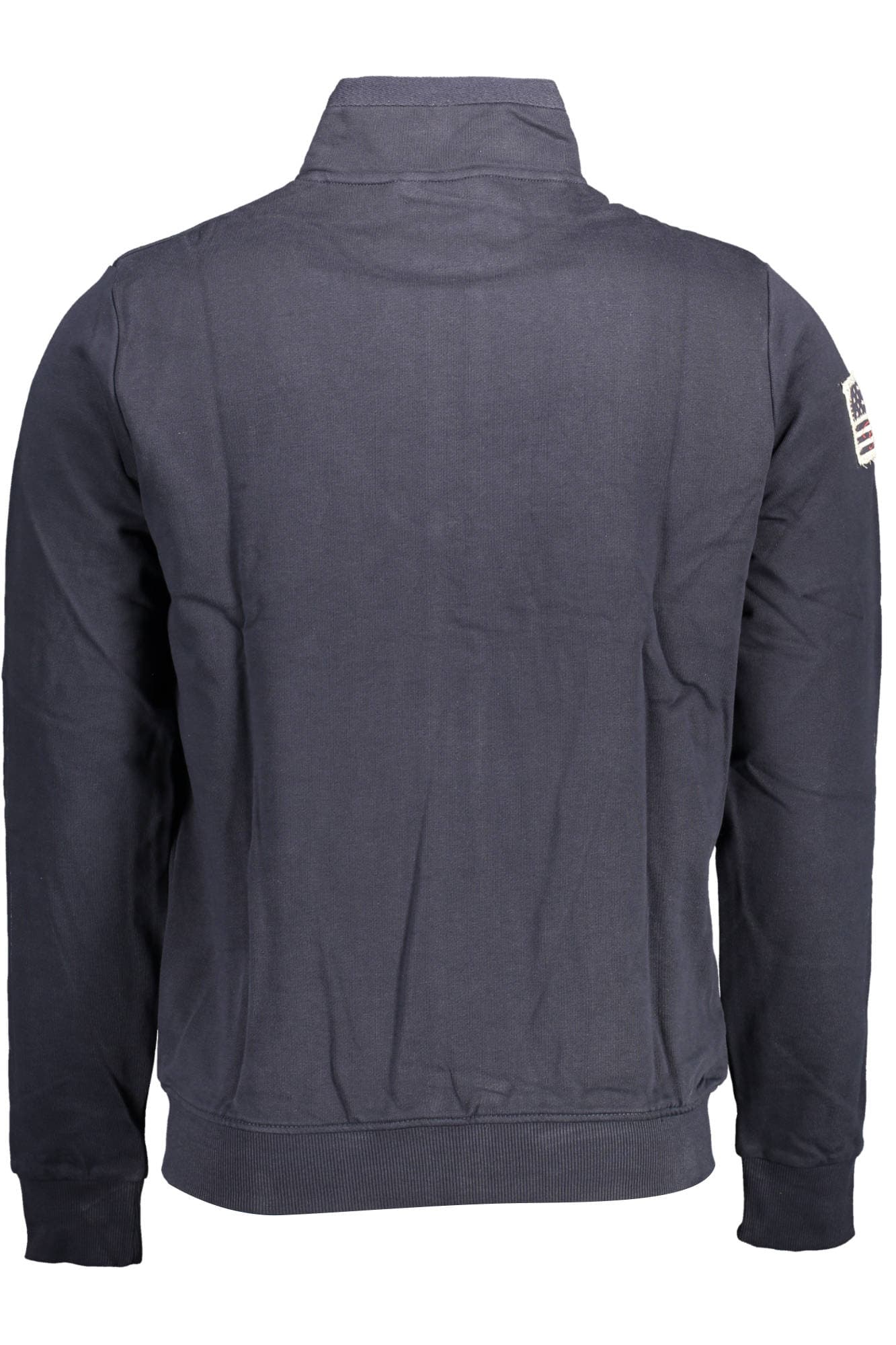 U.S. POLO ASSN. FELPA CON ZIP UOMO BLU - Miniatura 2