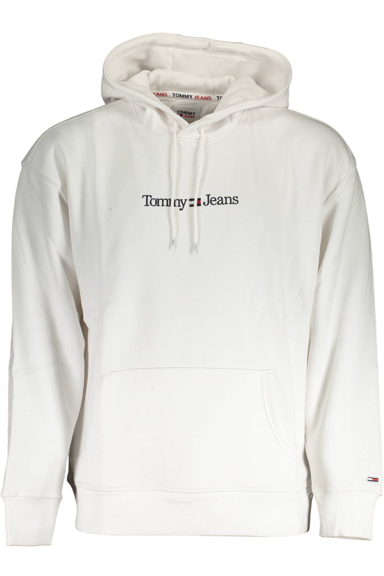 TOMMY HILFIGER FELPA CON ZIP UOMO BIANCO