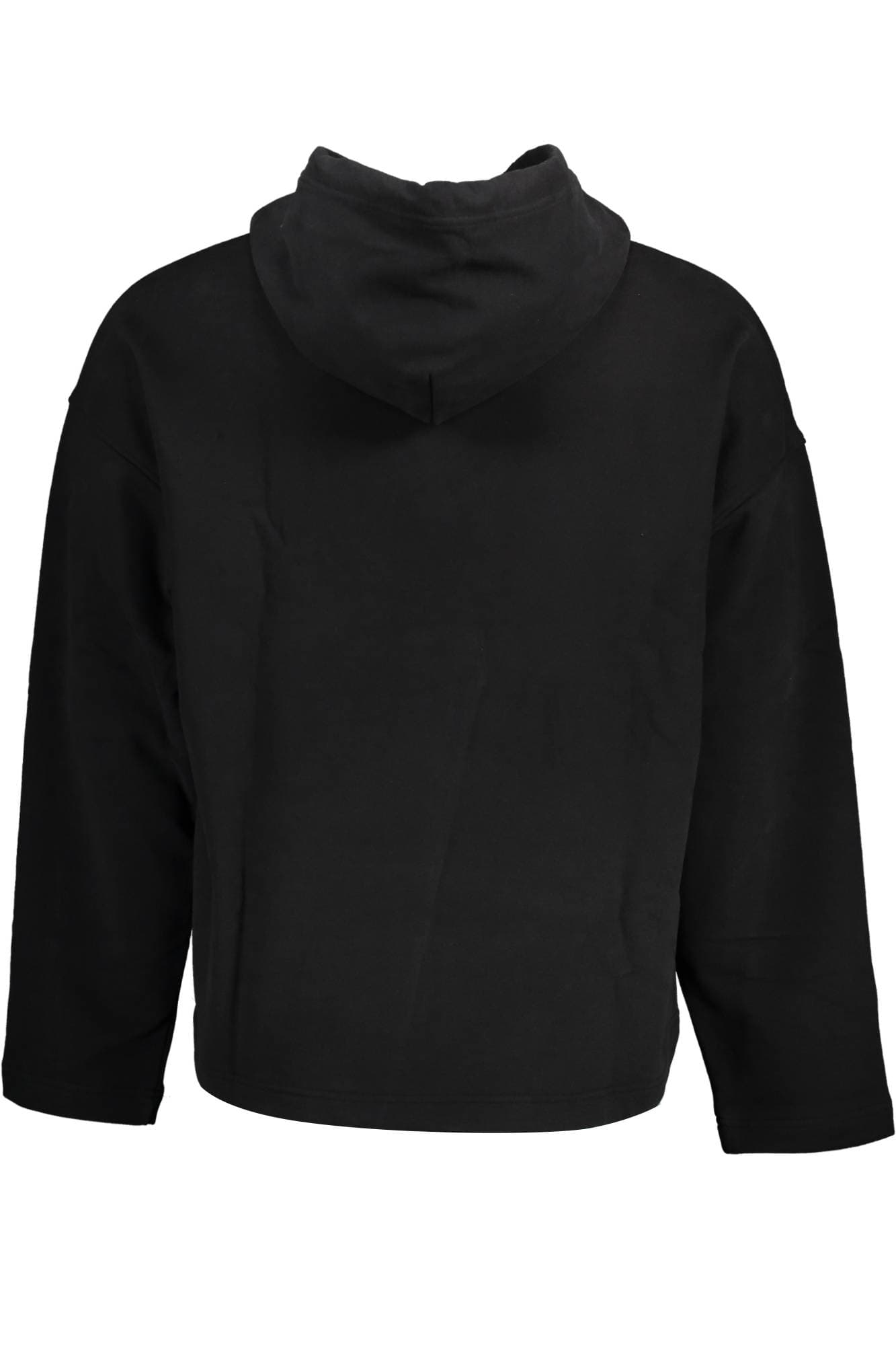 CALVIN KLEIN FELPA SENZA ZIP UOMO NERO - Miniatura 2