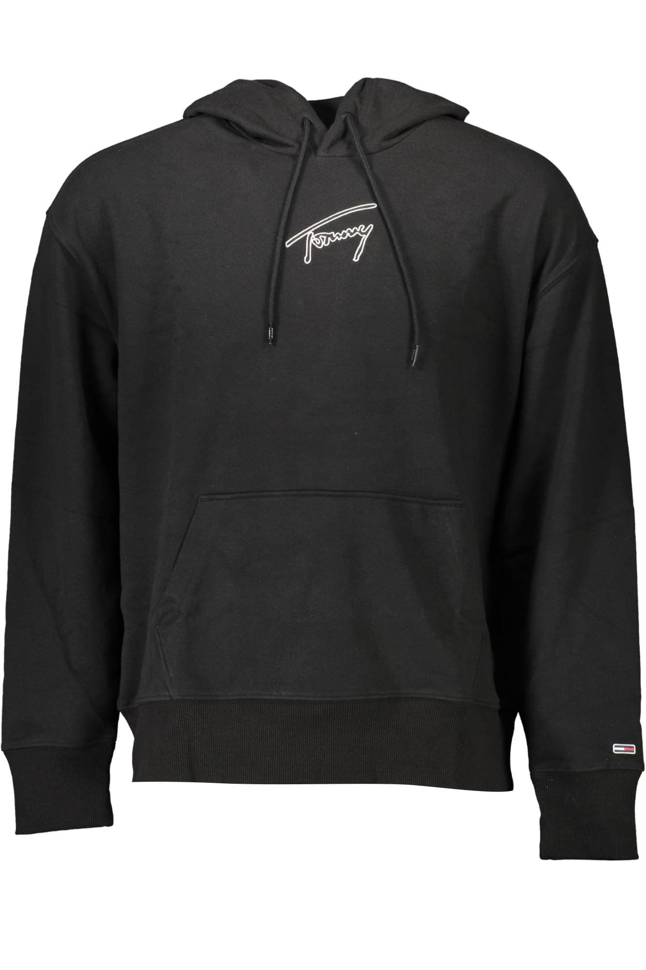 TOMMY HILFIGER FELPA SENZA ZIP UOMO NERO