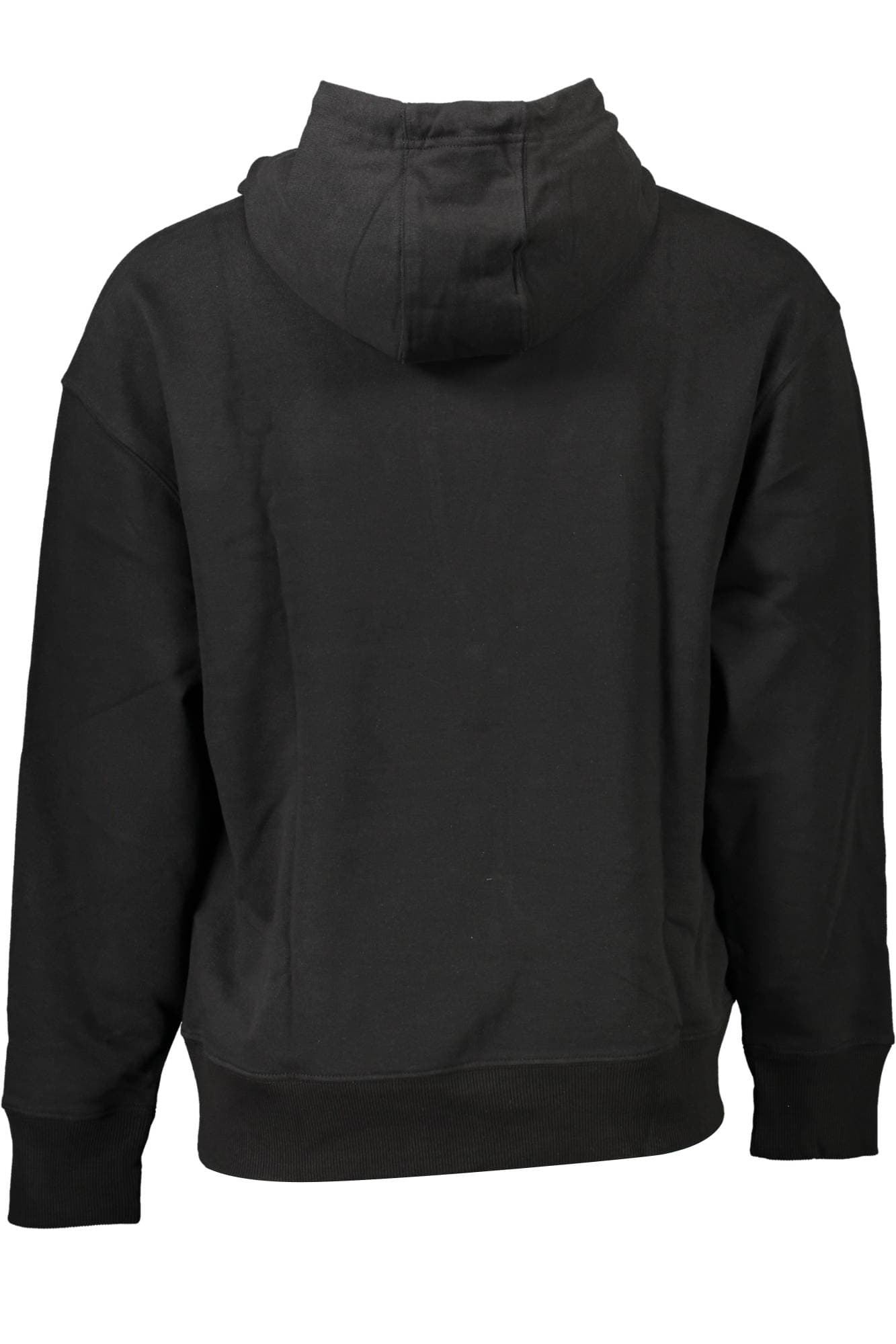 TOMMY HILFIGER FELPA SENZA ZIP UOMO NERO - Miniatura 2