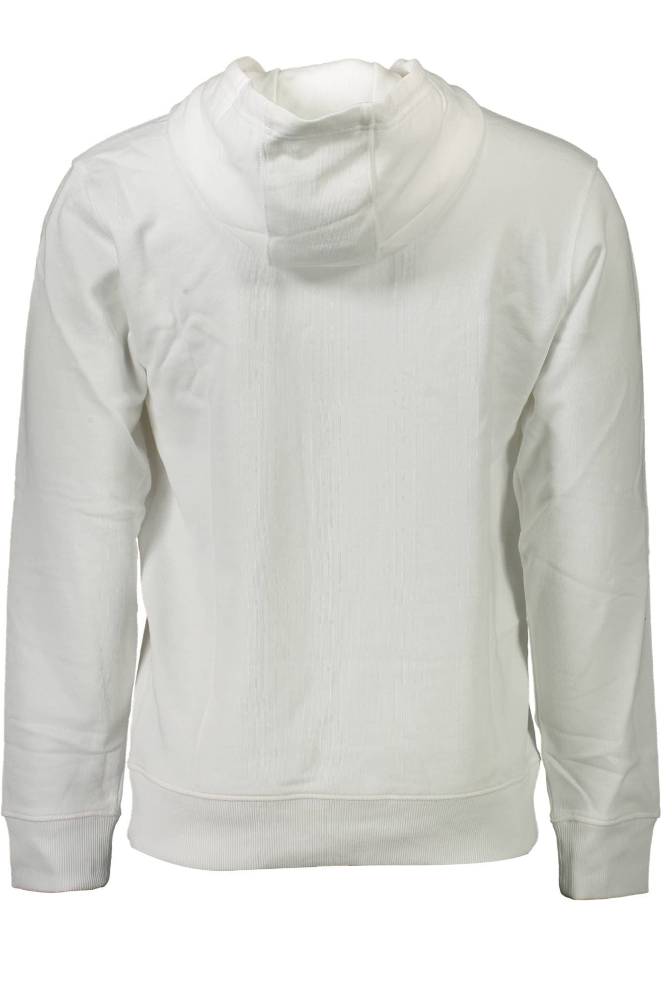 TOMMY HILFIGER FELPA SENZA ZIP UOMO BIANCO - Miniatura 2