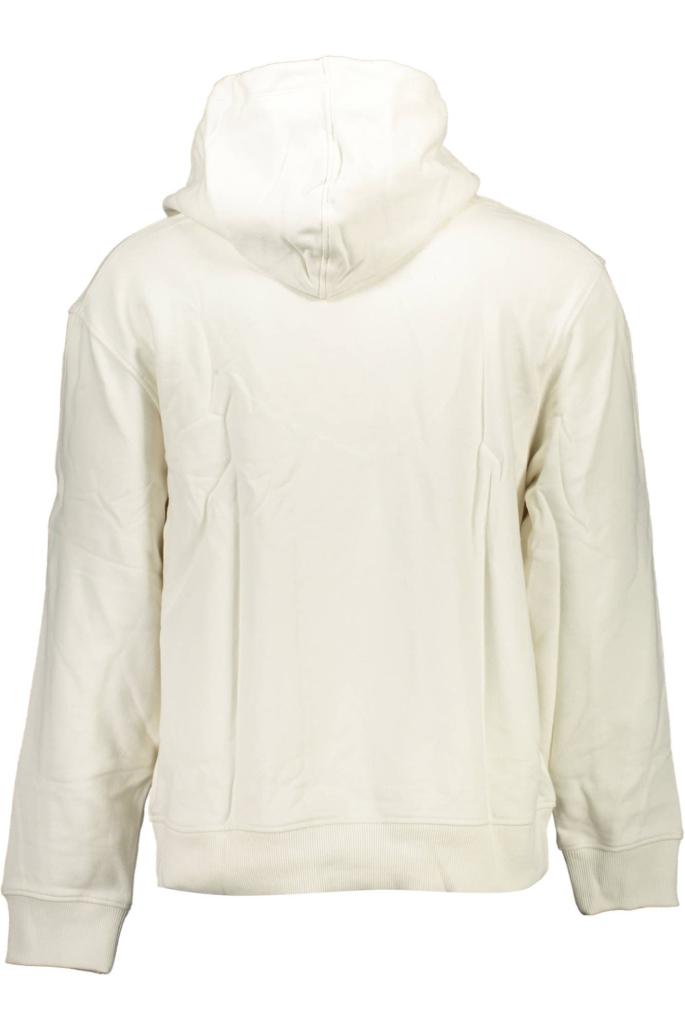 CALVIN KLEIN FELPA SENZA ZIP UOMO BIANCO - Miniatura 2