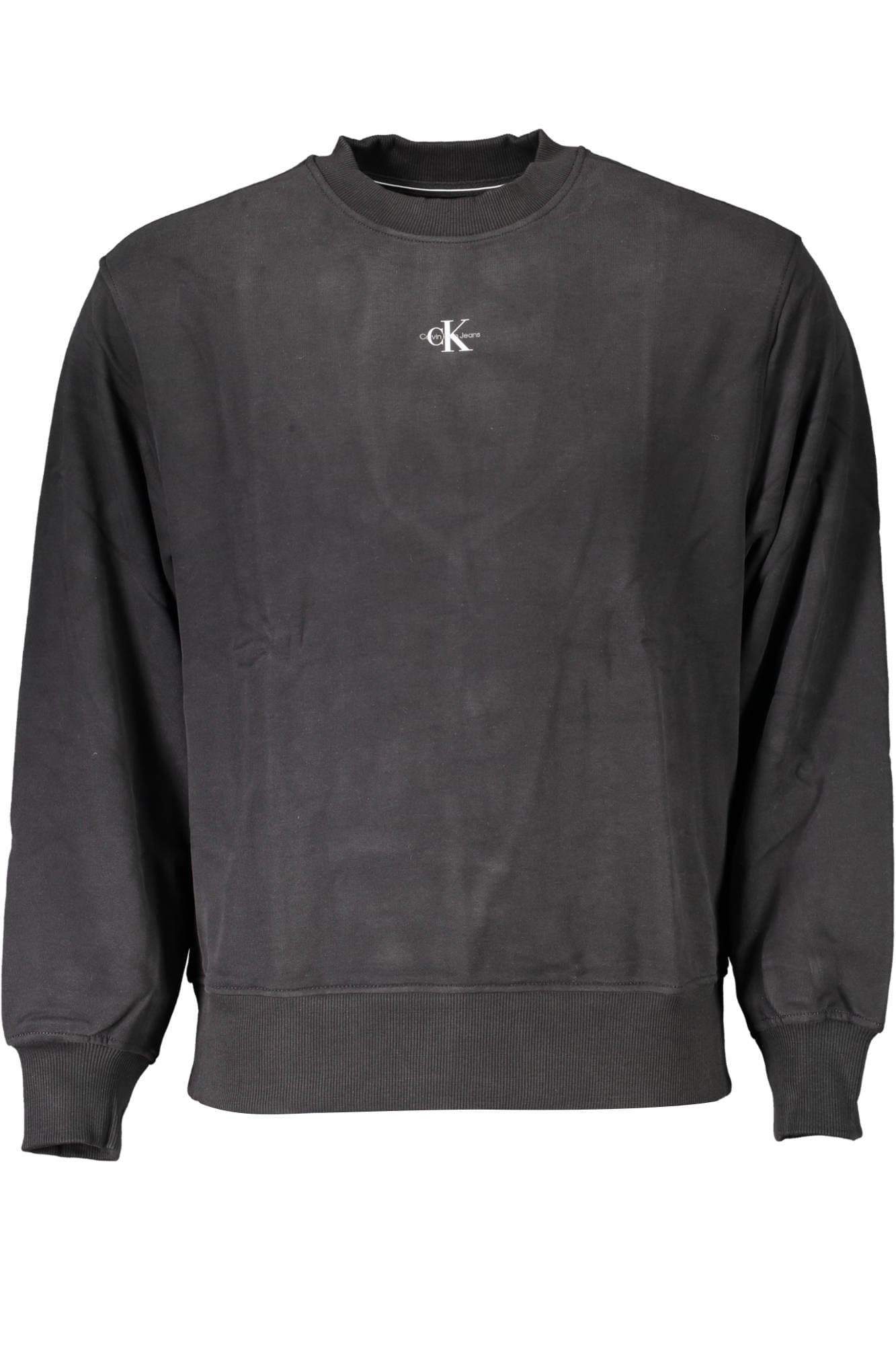 CALVIN KLEIN FELPA SENZA ZIP UOMO NERO