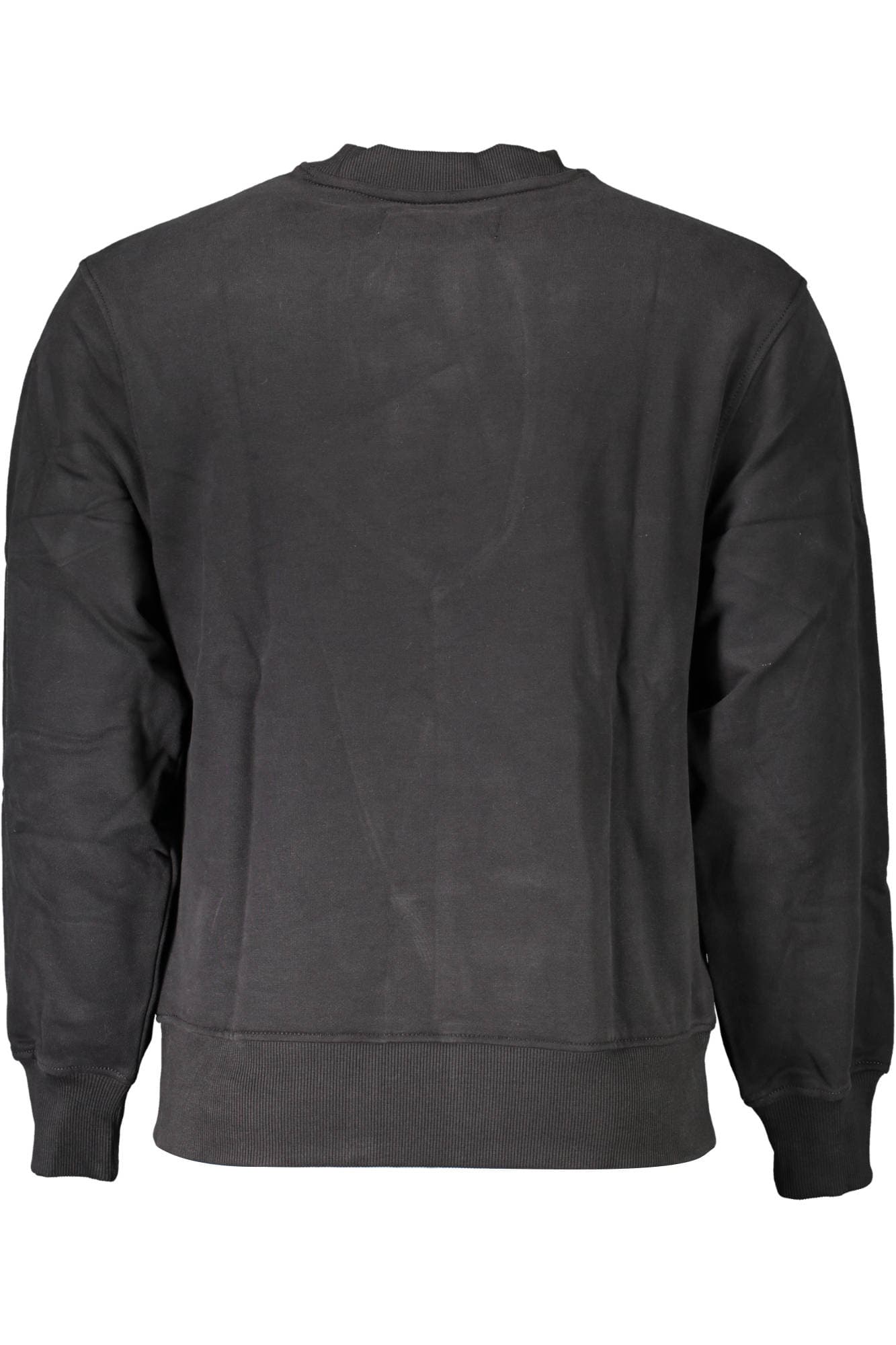 CALVIN KLEIN FELPA SENZA ZIP UOMO NERO - Miniatura 2