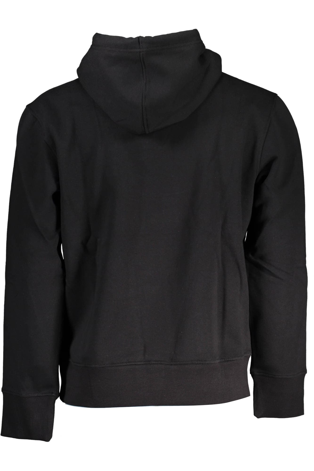 CALVIN KLEIN FELPA SENZA ZIP UOMO NERO - Miniatura 2