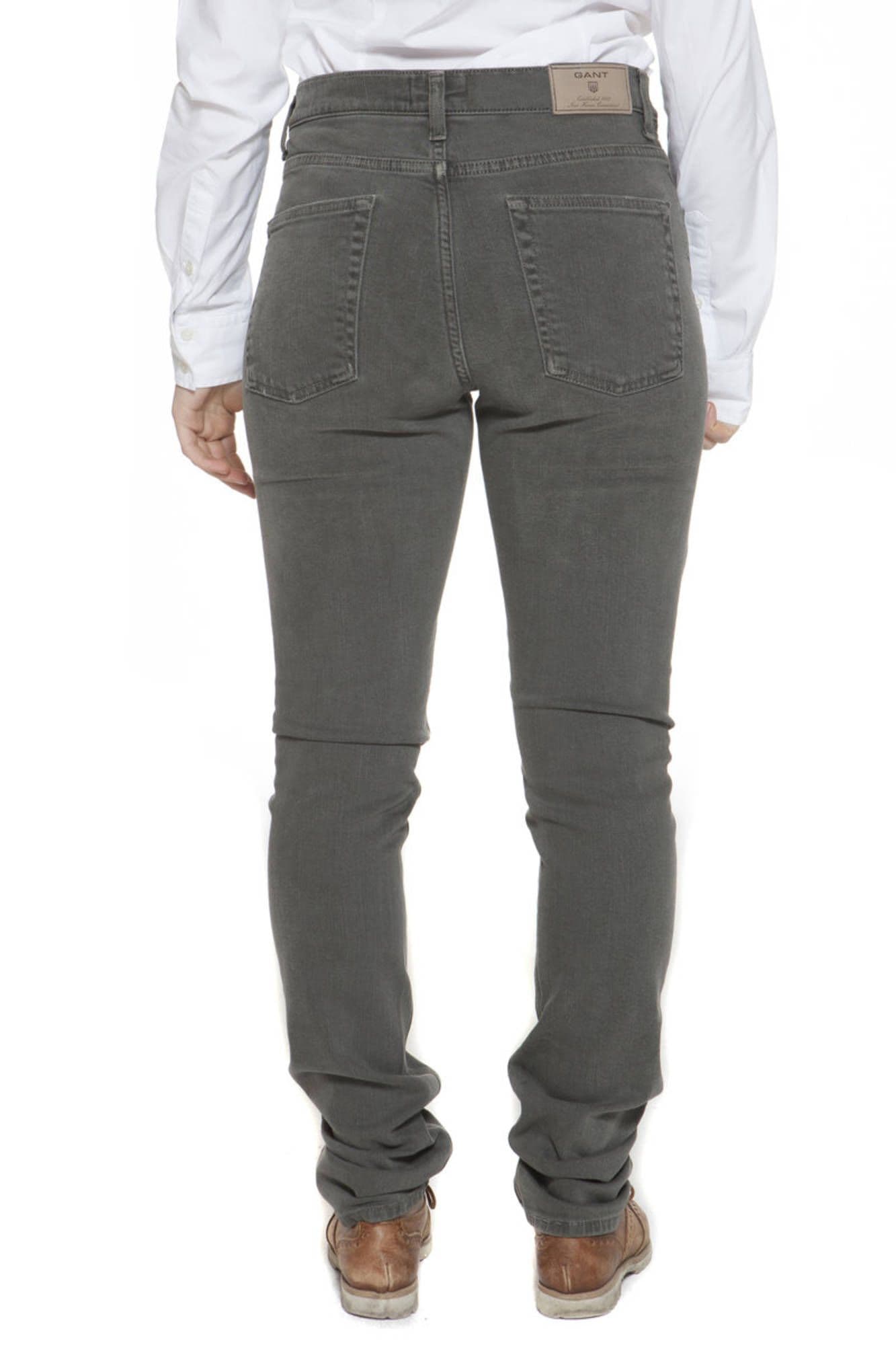 GANT PANTALONE DONNA VERDE - Miniatura 2