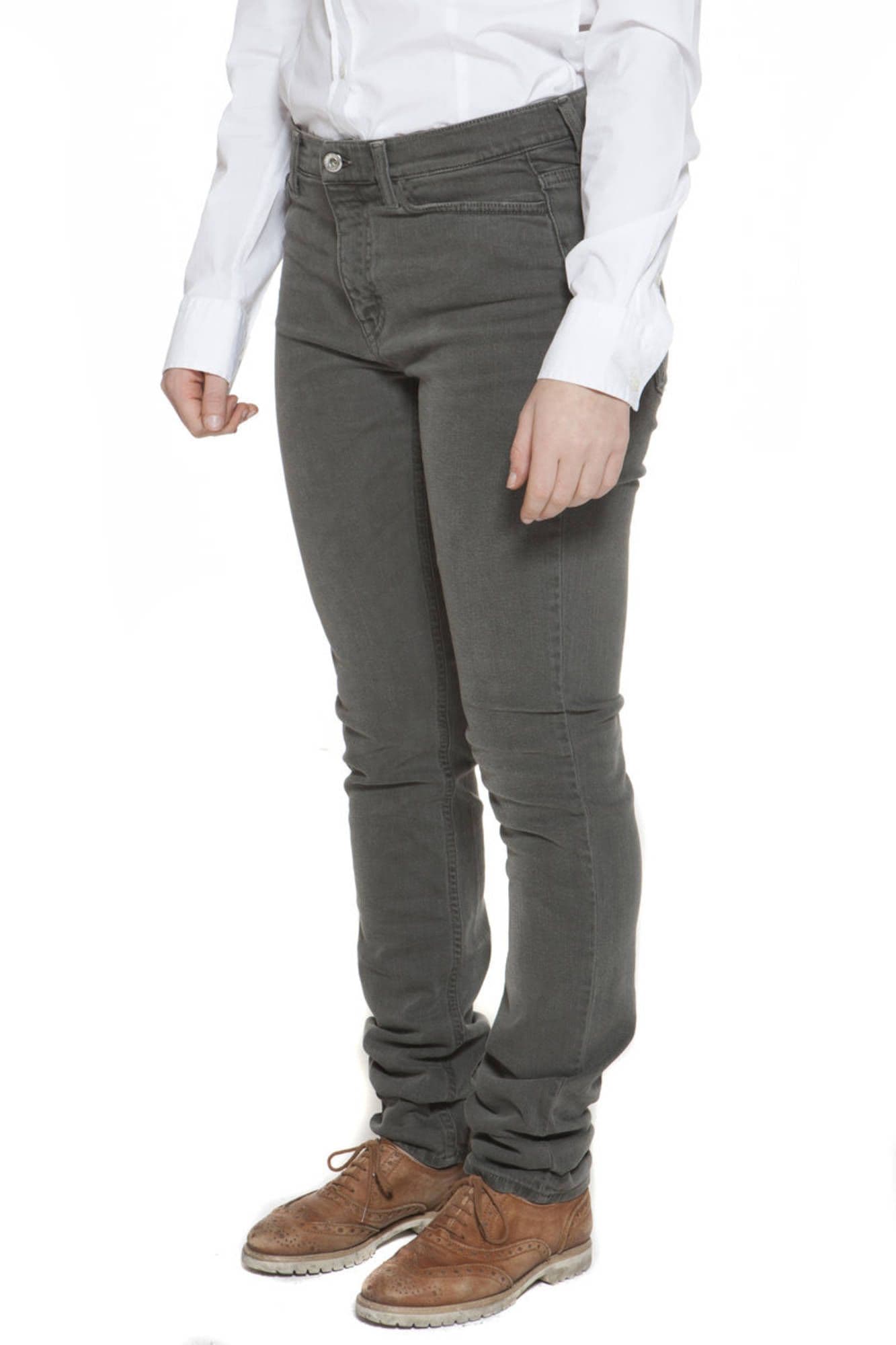 GANT PANTALONE DONNA VERDE - Miniatura 3