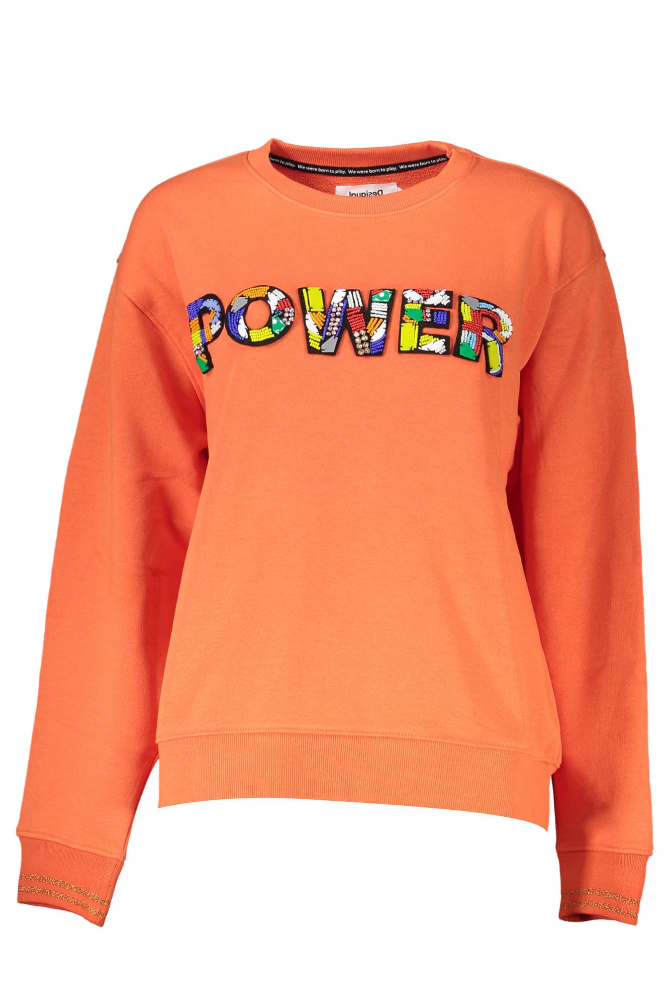 DESIGUAL FELPA SENZA ZIP DONNA ARANCIO - Immagine principale