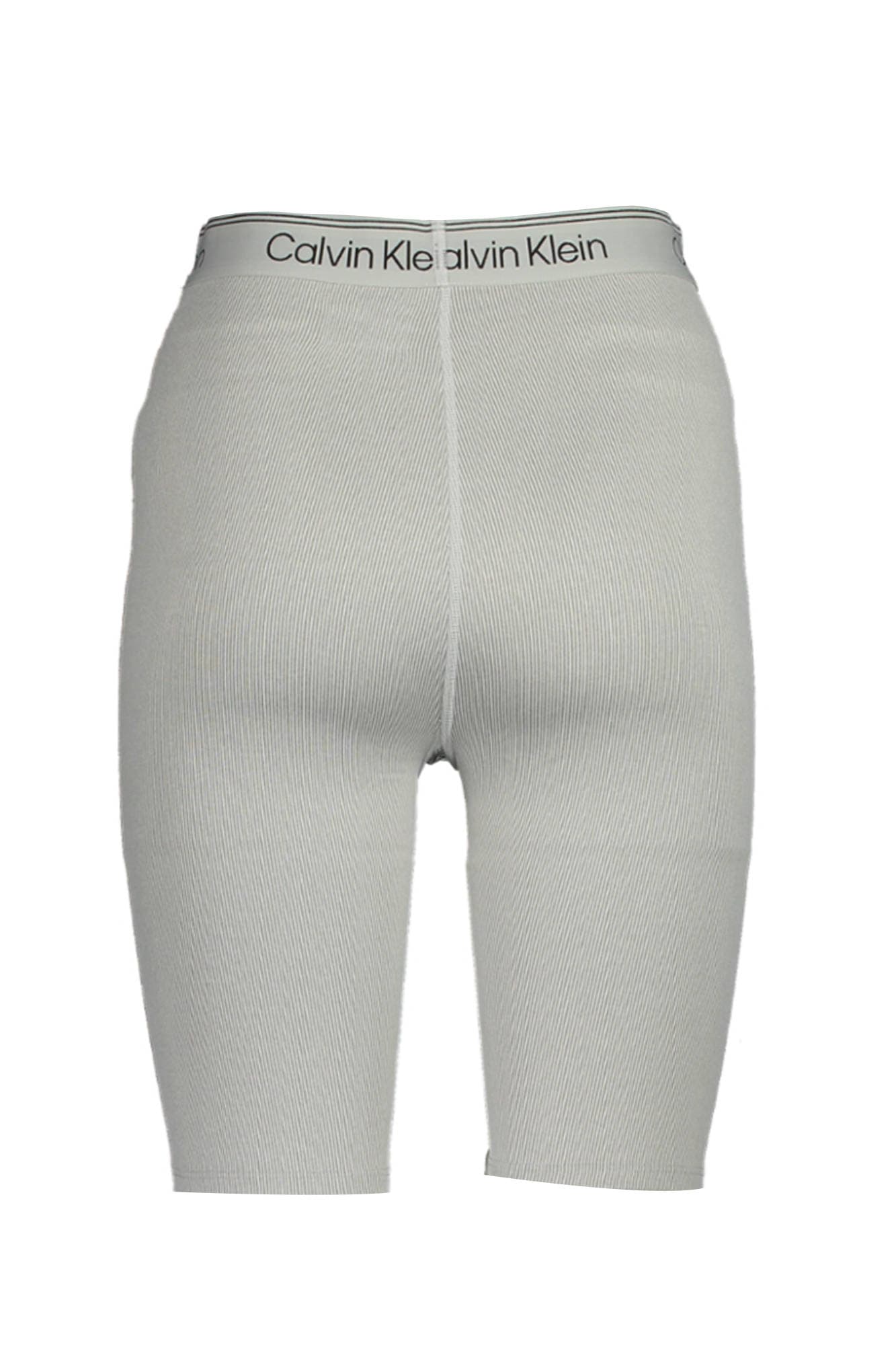 CALVIN KLEIN PANTALONE SHORT DONNA GRIGIO - Miniatura 2