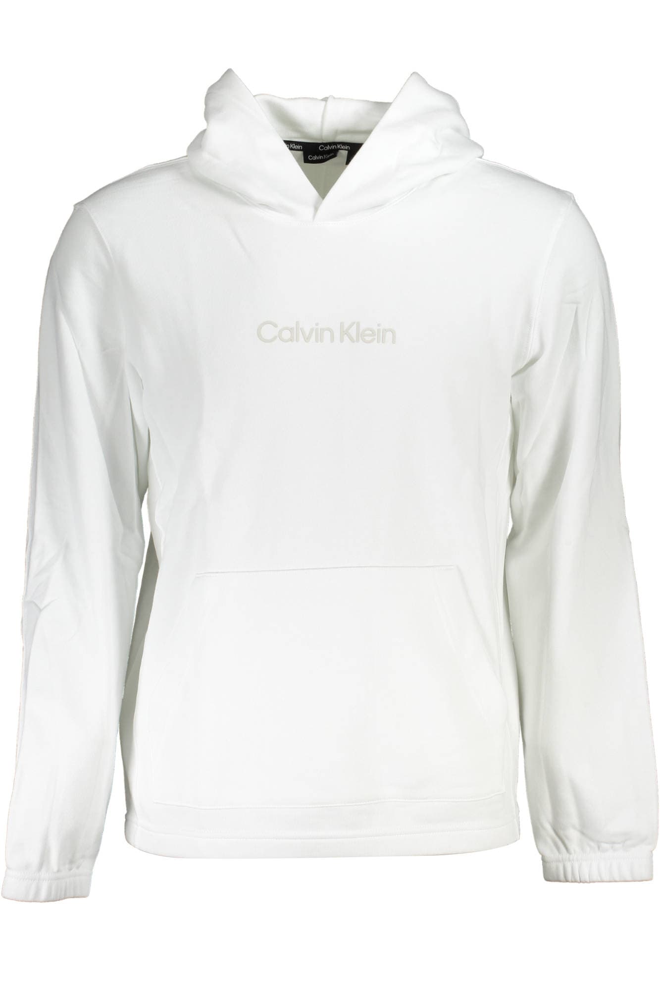 CALVIN KLEIN FELPA SENZA ZIP UOMO BIANCO - Immagine principale