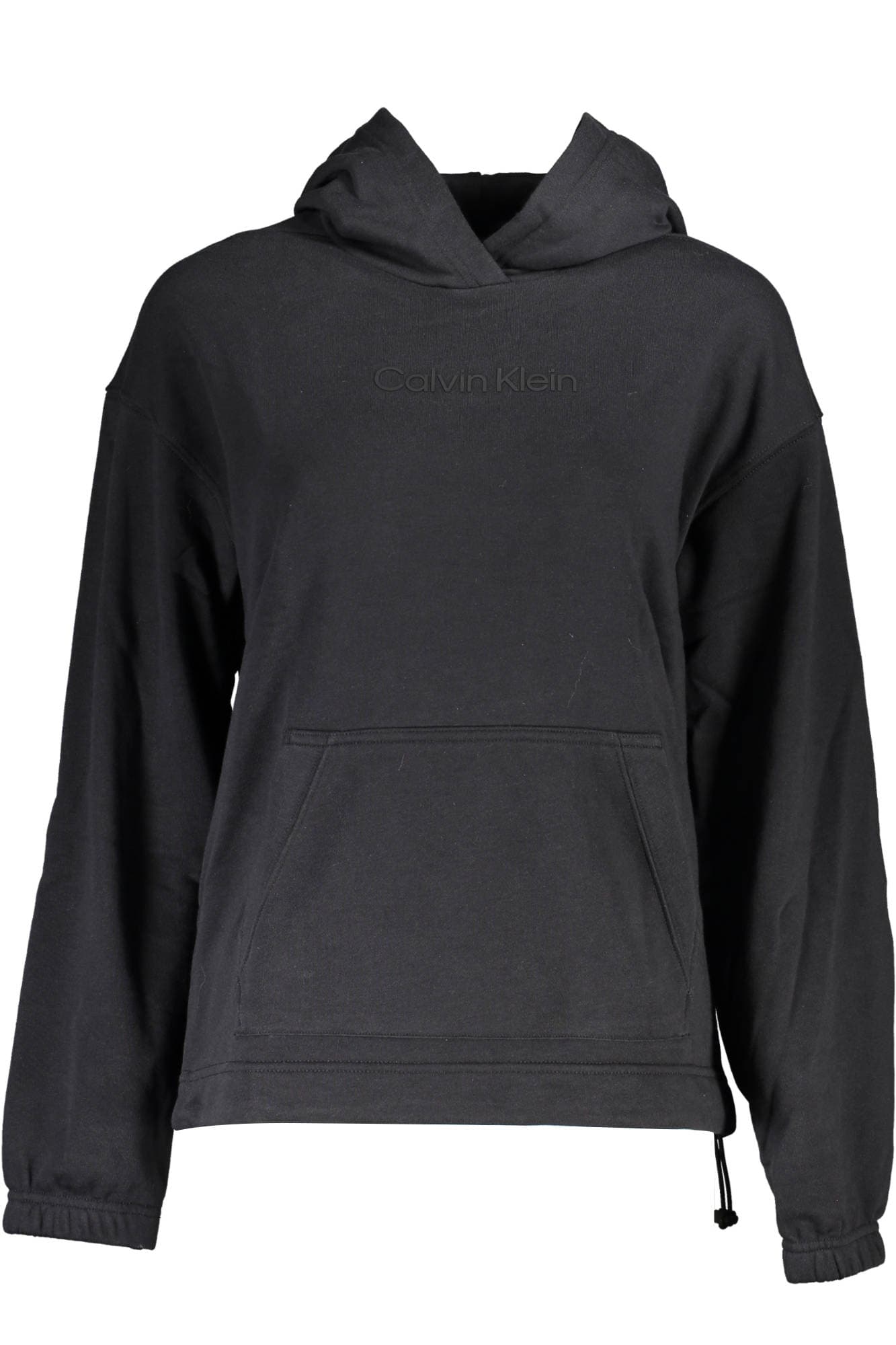 CALVIN KLEIN FELPA SENZA ZIP DONNA NERO - Immagine principale
