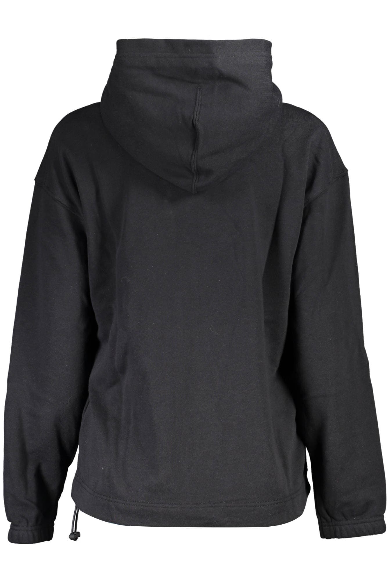 CALVIN KLEIN FELPA SENZA ZIP DONNA NERO - Miniatura 2