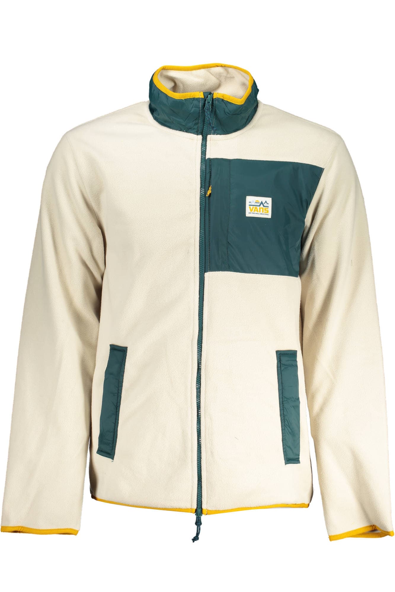 VANS FELPA CON ZIP UOMO BEIGE - Immagine principale