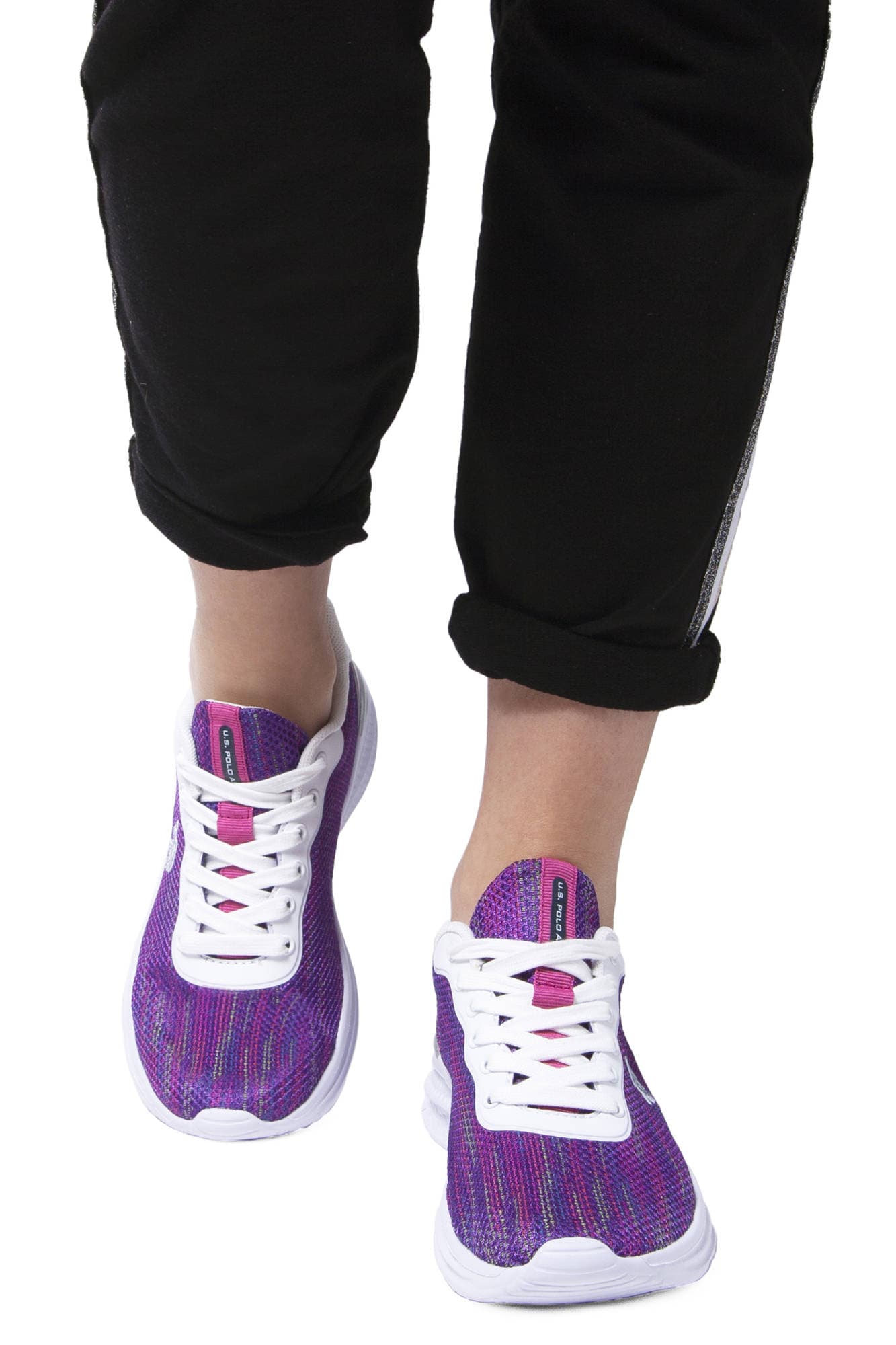 U.S. POLO ASSN. CALZATURA SPORTIVA DONNA VIOLA - Miniatura 3